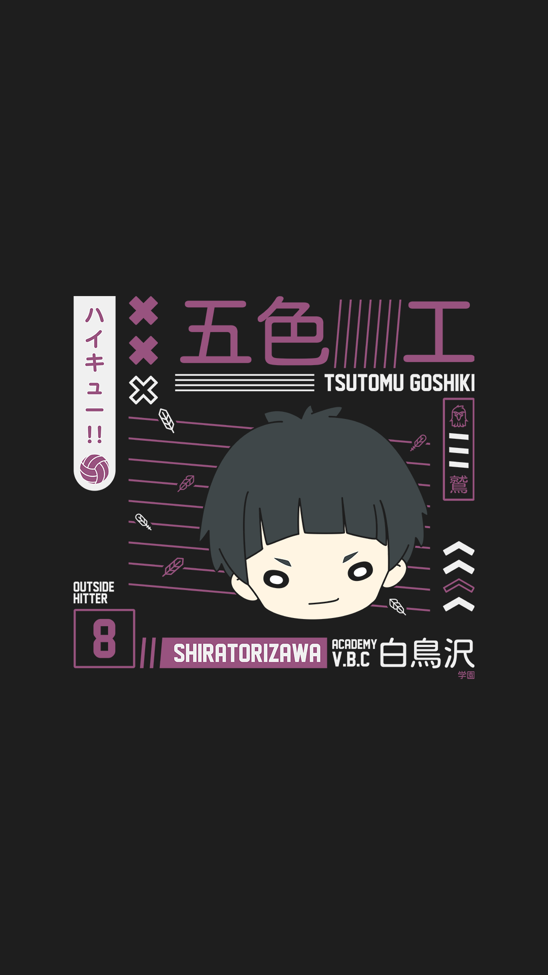 1080x1920 Goshiki Wallpaper