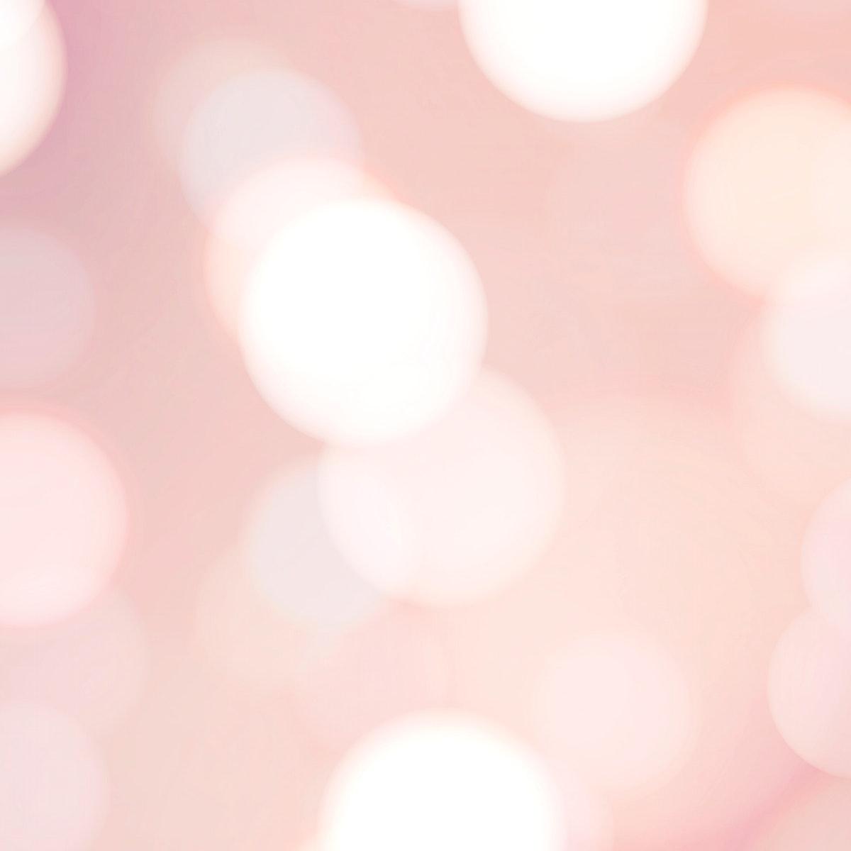 1200x1200 Pink bokeh textured background illustration