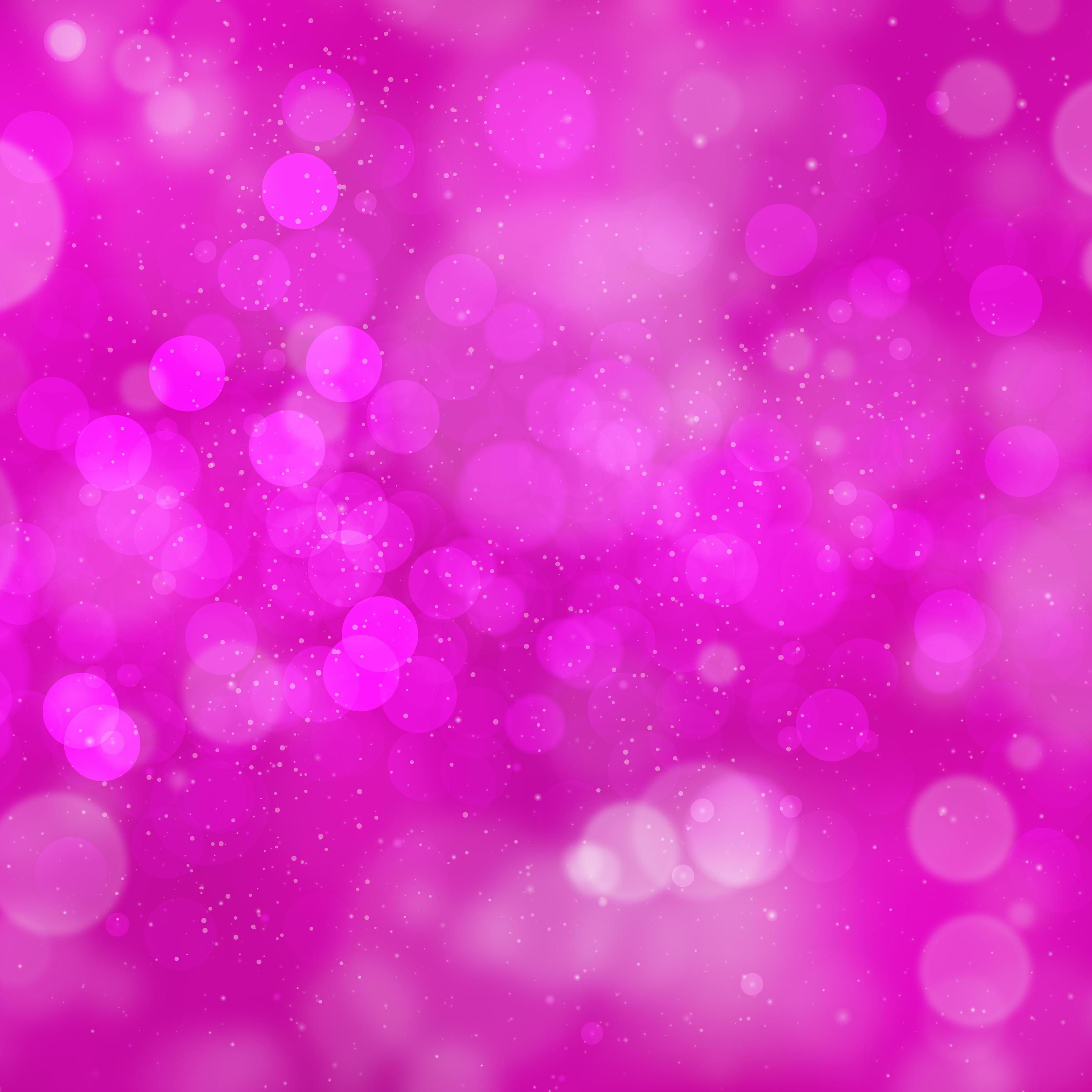 3333x3333 Fuchsia Pink Bokeh Background