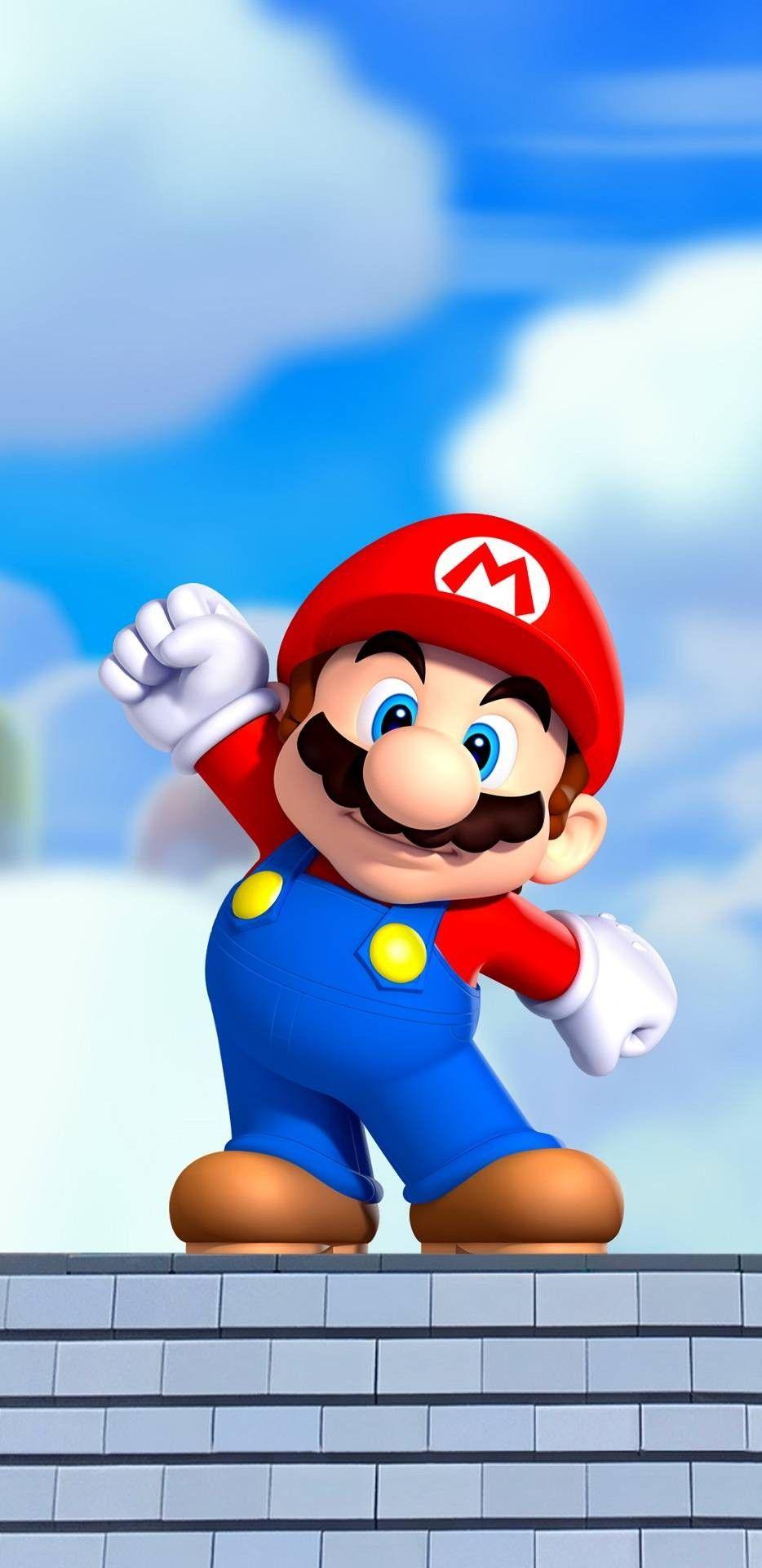 934x1920 Super Mario Android Wallpaper