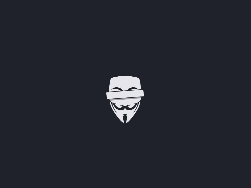 1024x768 Desktop wallpaper movie, minimal, mask, v for vendetta, HD image, picture, background, 99b290