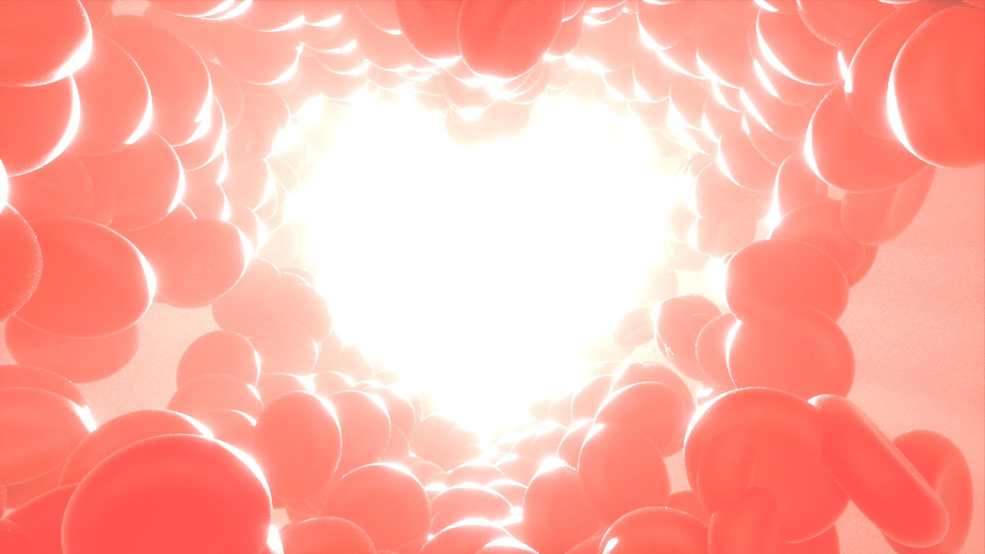 1920x1080 Heart red blood cells free image download