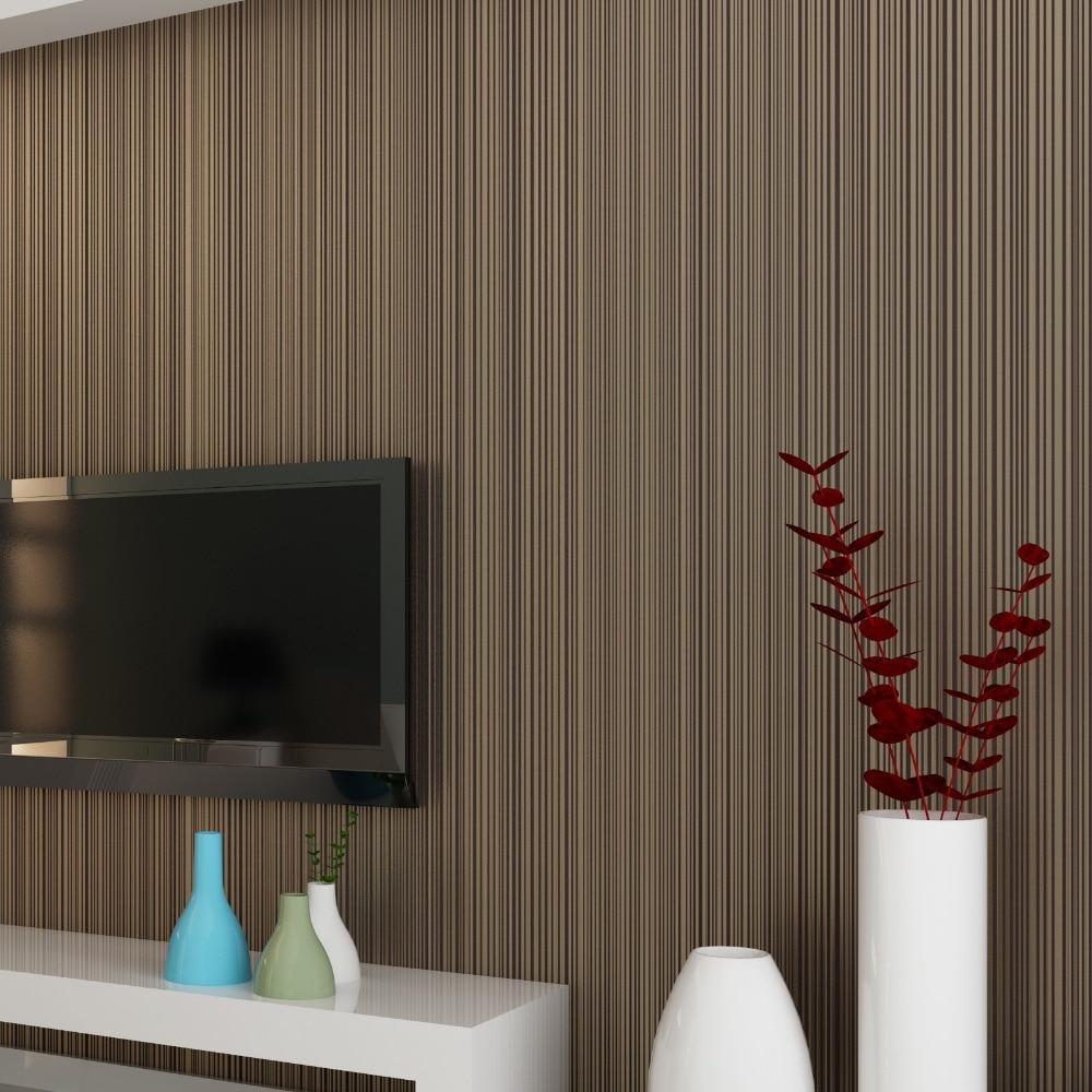 1000x1000 Beibehang Simple plain white beige brown wallpaper 3D Living room bedroom background full vertical stripes 3D wallpaper rolls. brown wallpaper. 3D wallpaperwallpaper living room