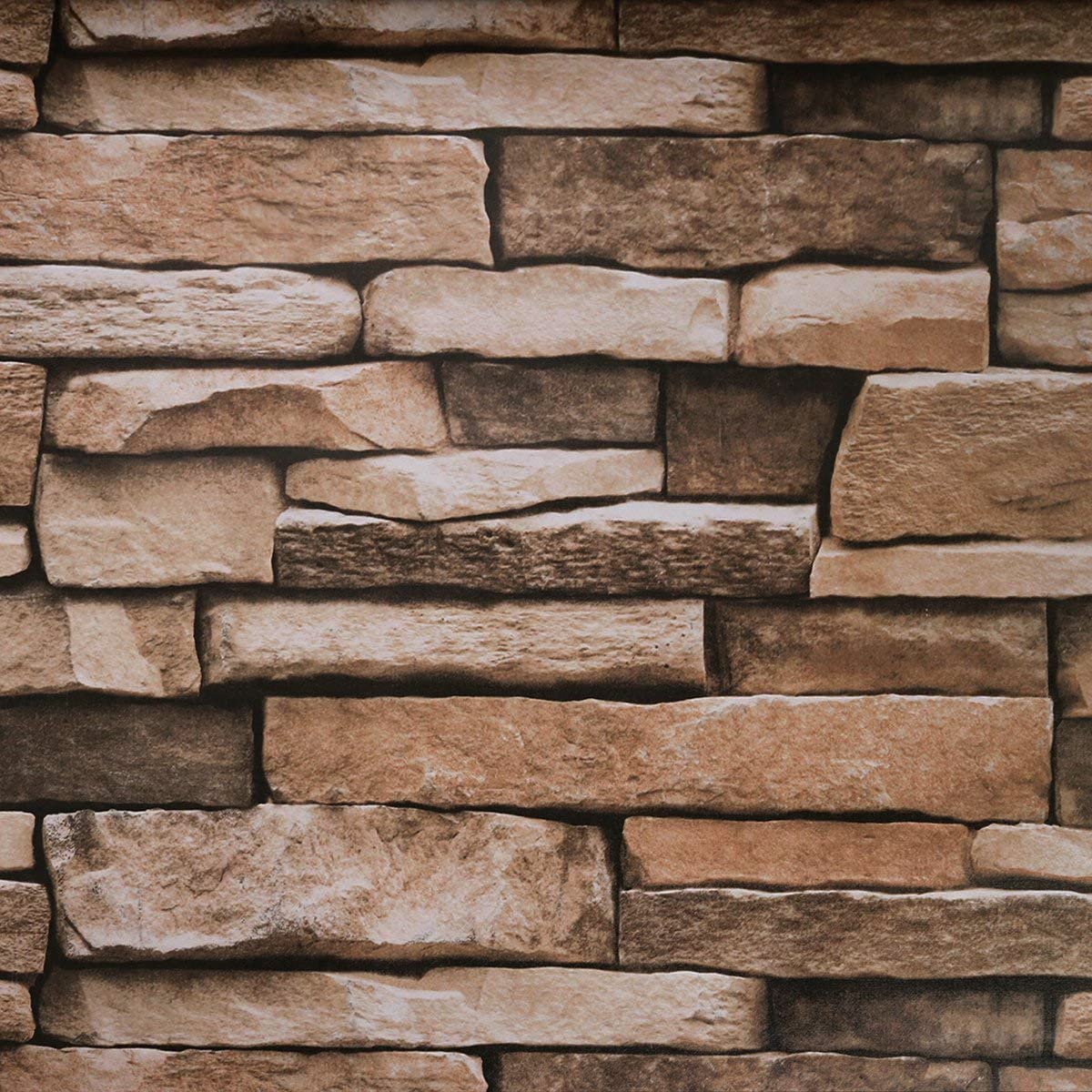 1200x1200 Stone Peel and Stick Wallpaper
