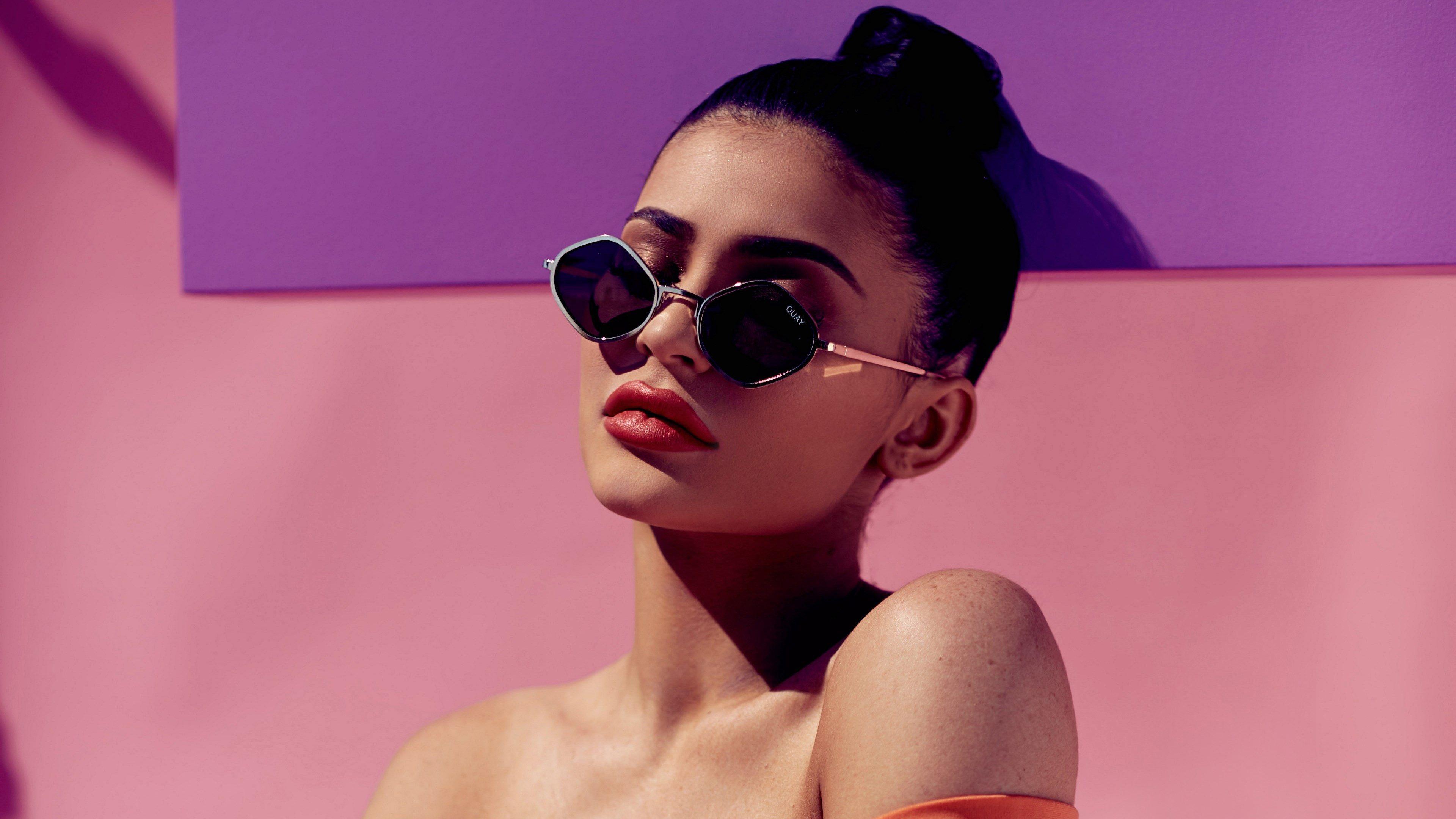 3840x2160 kylie jenner purple honey 4k computer desktop image wallpaper. Kylie jenner look, Kylie jenner, Jenner