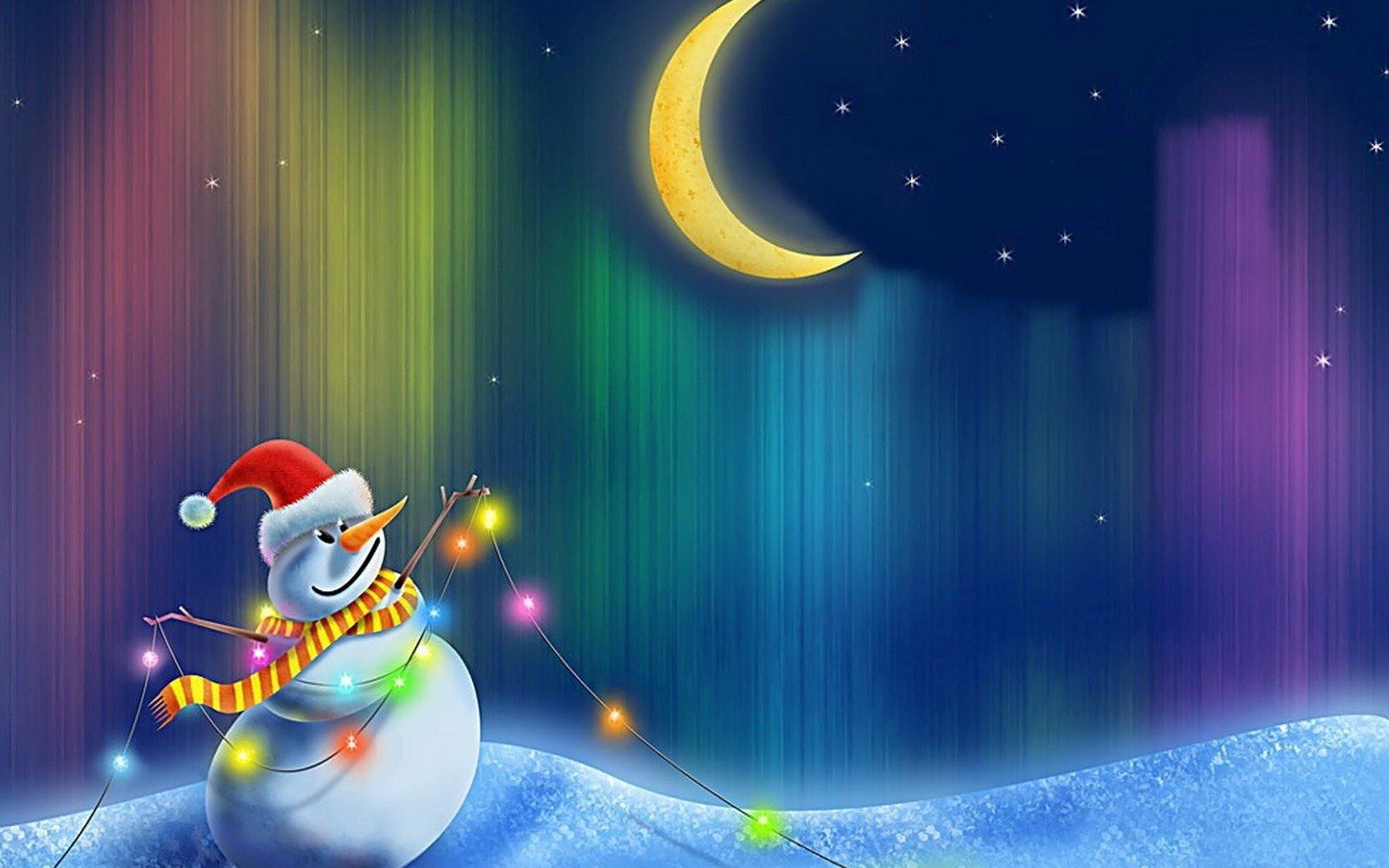 1680x1050 Snowman wallpaper 1680x1050 desktop background