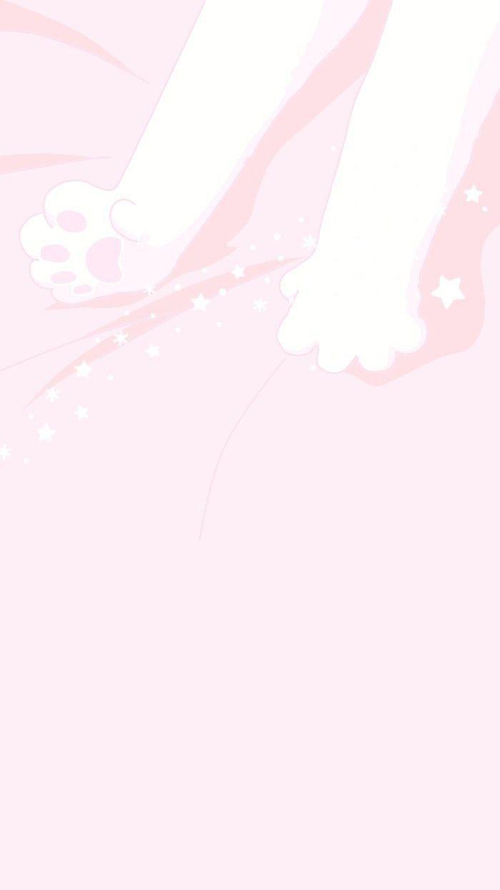 700x1246 Aesthetic Pink Anime Wallpaper