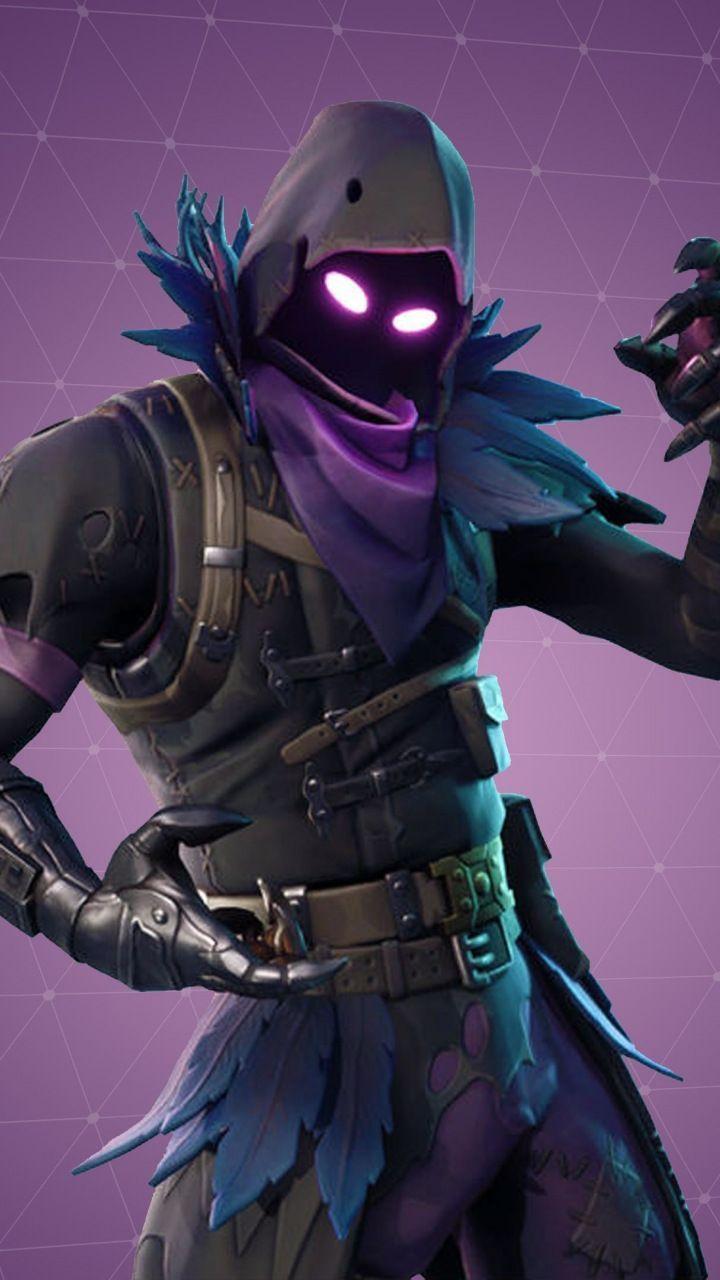 720x1280 Fortnite, warrior, video game, Raven Skin, 720x1280 wallpaper