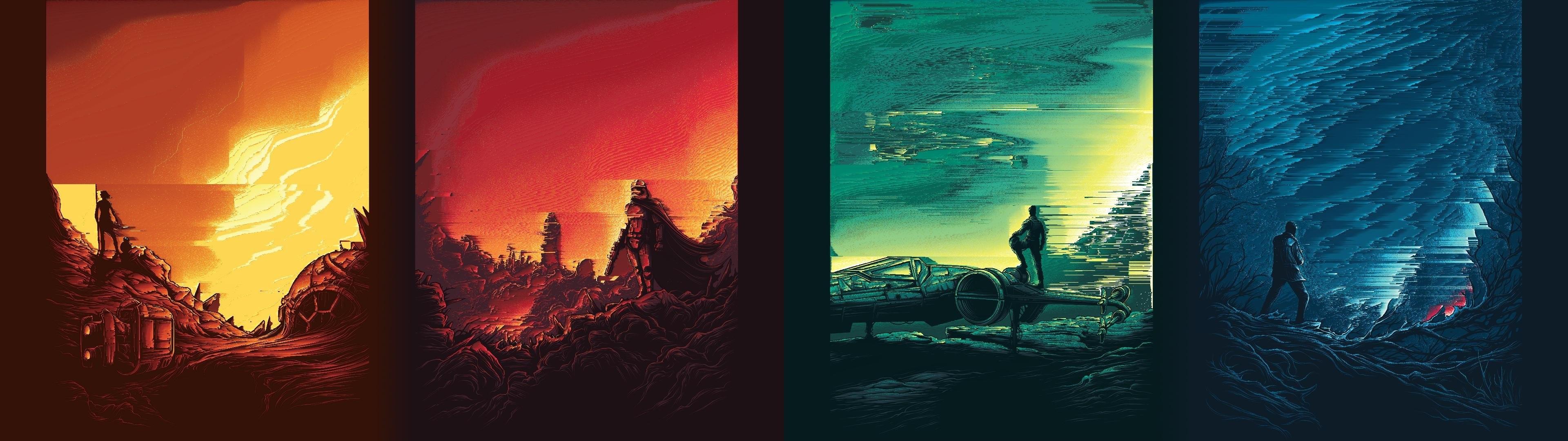 3840x1080 Star Wars Dual Monitor Wallpaper HD HD Wallpaper