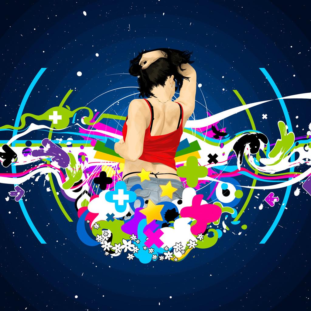 1024x1024 Free download Wallpaper Picture Background 1024x1024 Cute Disco Dancing Girl [1024x1024] for your Desktop, Mobile & Tablet. Explore Cute Dance Wallpaper. Cute Wallpaper for Laptops, Cute Wallpaper for Girls