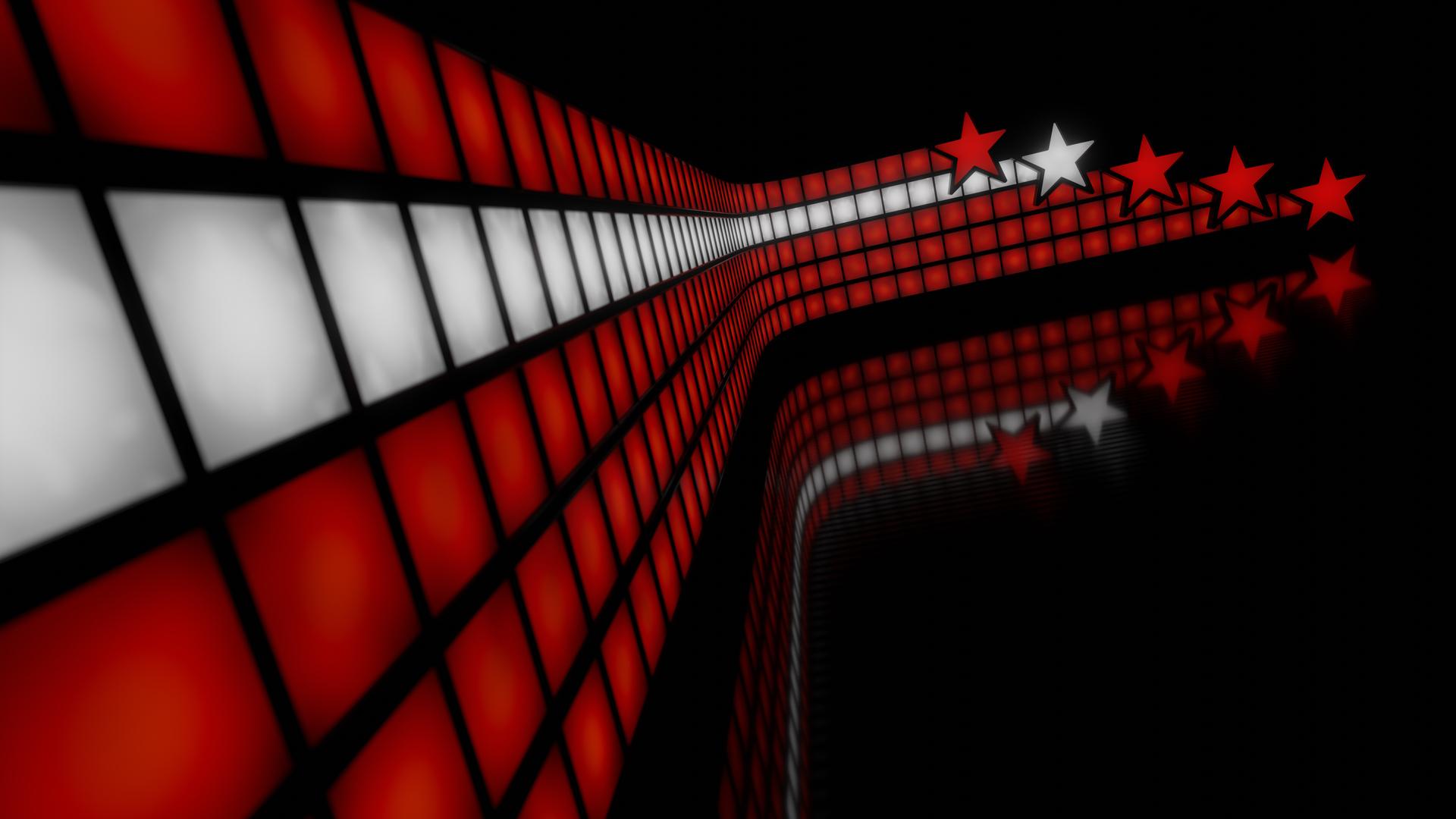1920x1080 Stars Disco Red Abstract 4k Laptop Full HD 1080P HD 4k Wallpaper, Image, Background, Photo and Picture