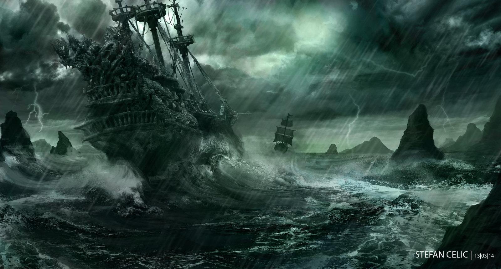 1600x860 Flying Dutchman Wallpaper