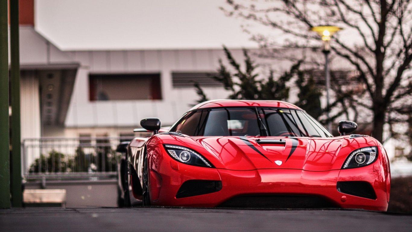 12++ Koenigsegg Car In Red And Black Wallpaper free download