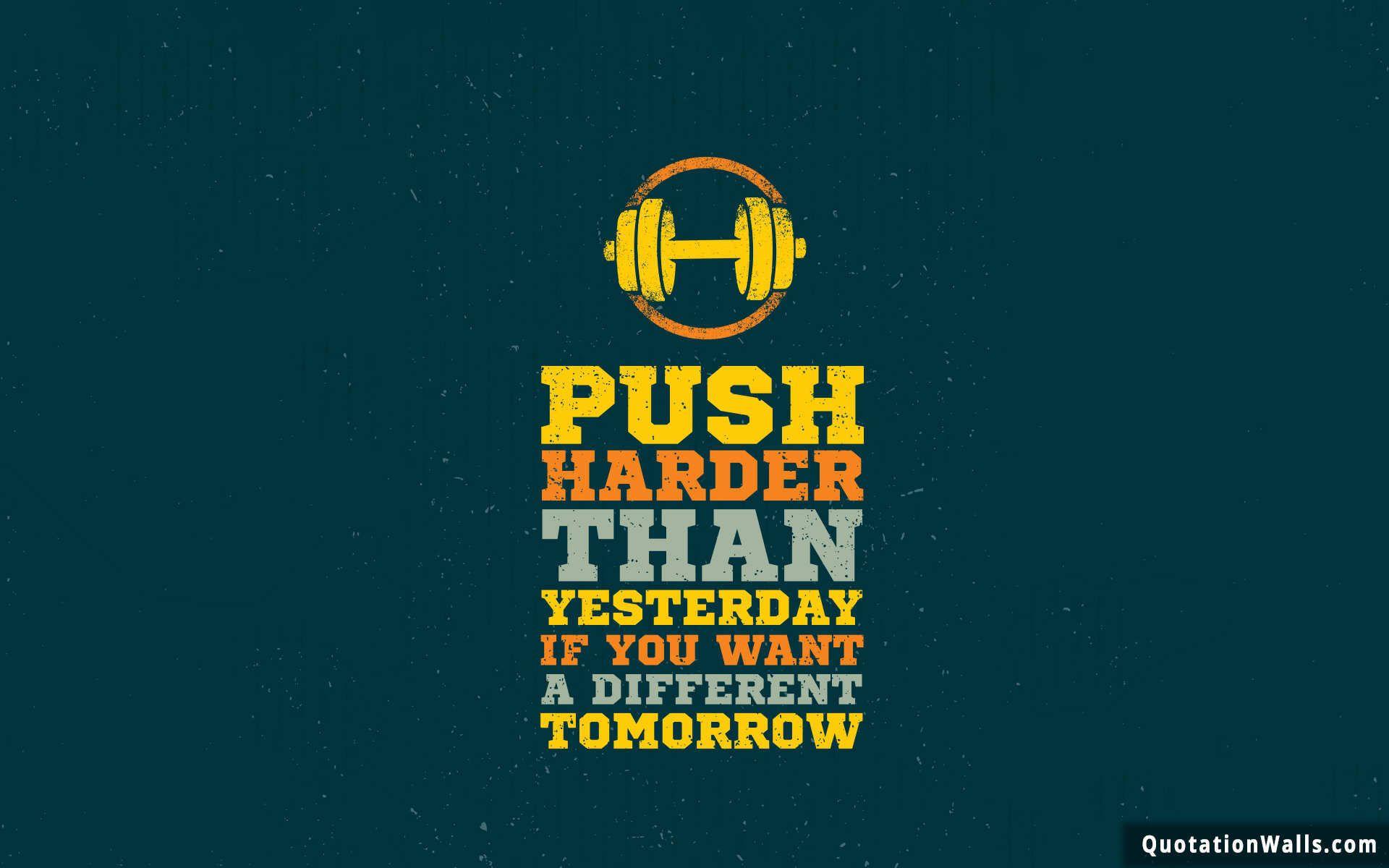 1920x1200 Gym Quotes Wallpaper HD