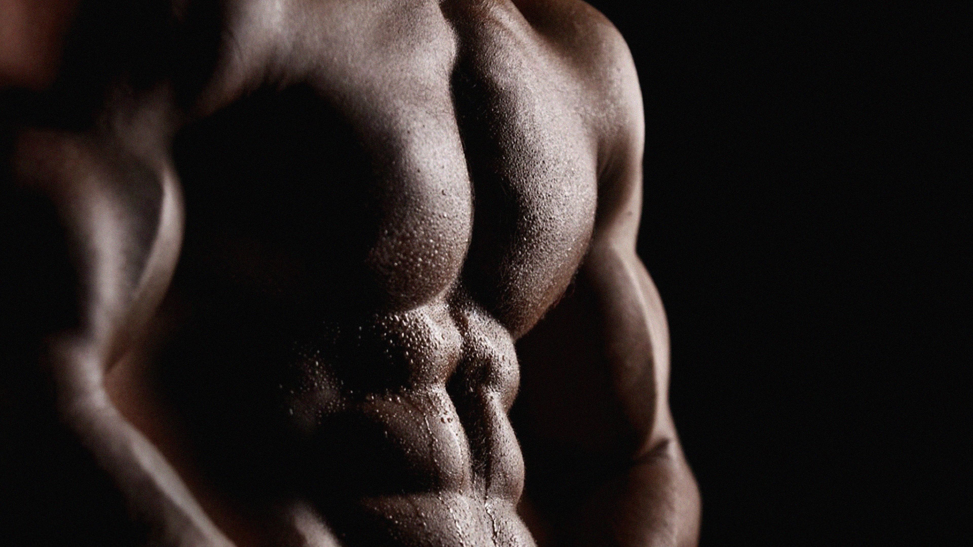 3840x2160 Gym Fitness Banner Design HD Wallpaper