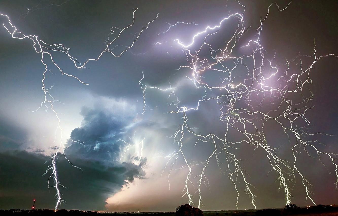 Lightning Clouds Wallpapers - Top Free Lightning Clouds Backgrounds ...