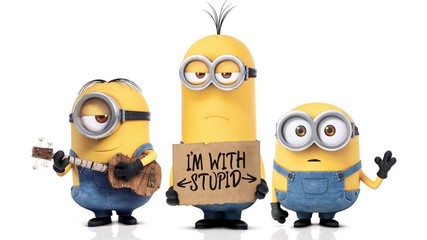 1366x768 Minion Computer Wallpaper, HD Minion Computer Background on WallpaperBat
