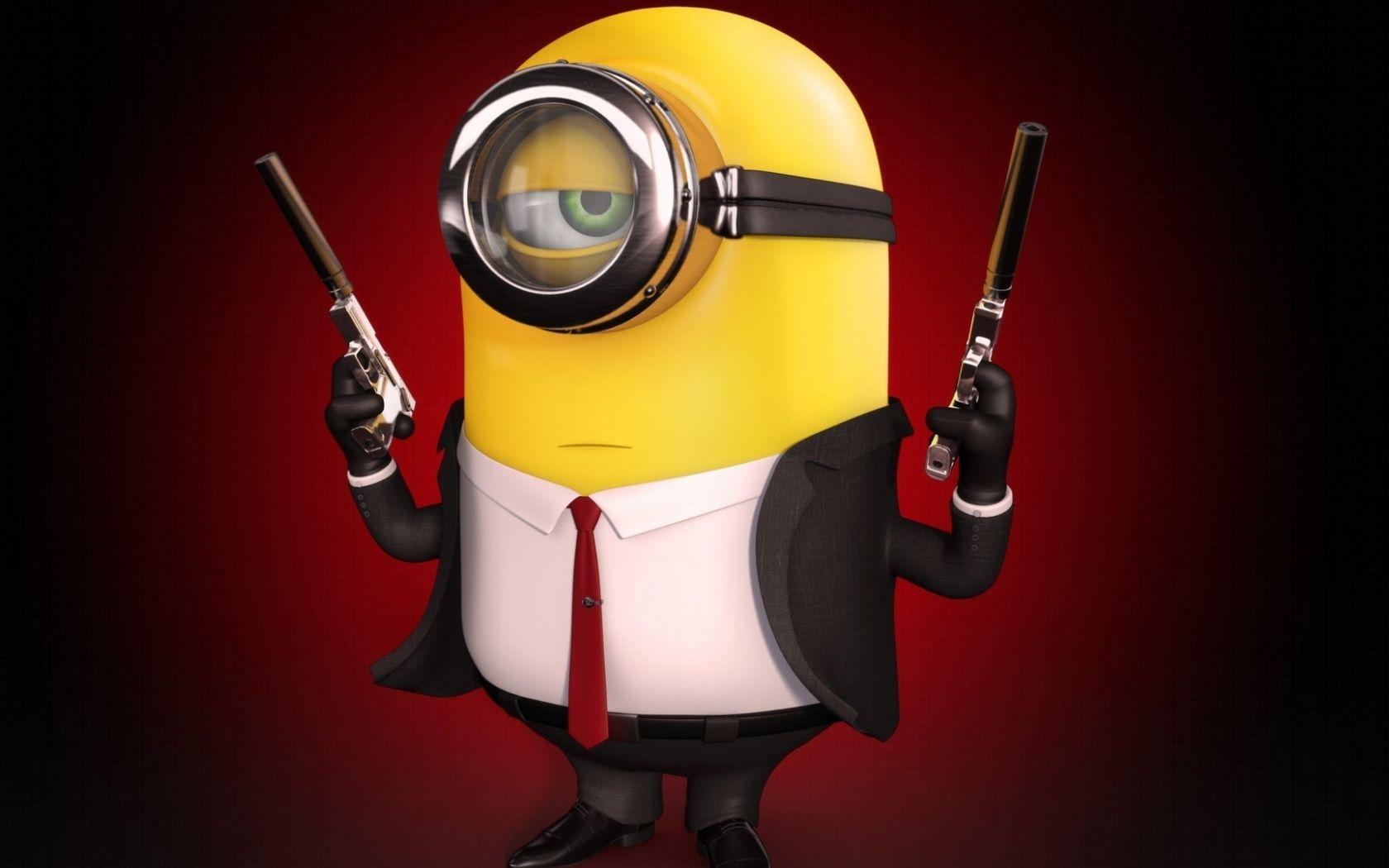 1680x1050 Black Minion Wallpaper, HD Black Minion Background