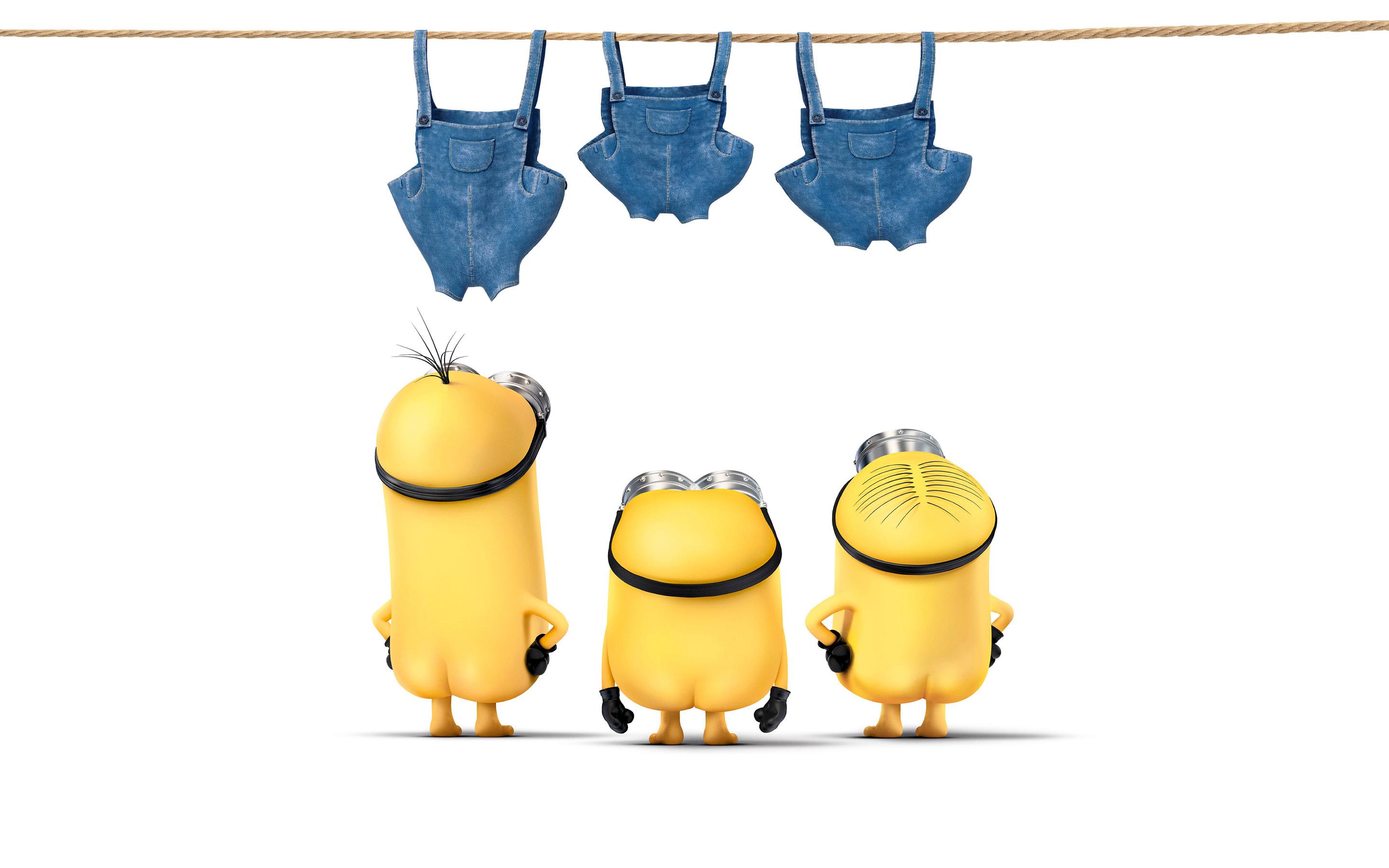 2880x1800 Top Minions Movie Chrome & iPhone Wallpaper for 2015