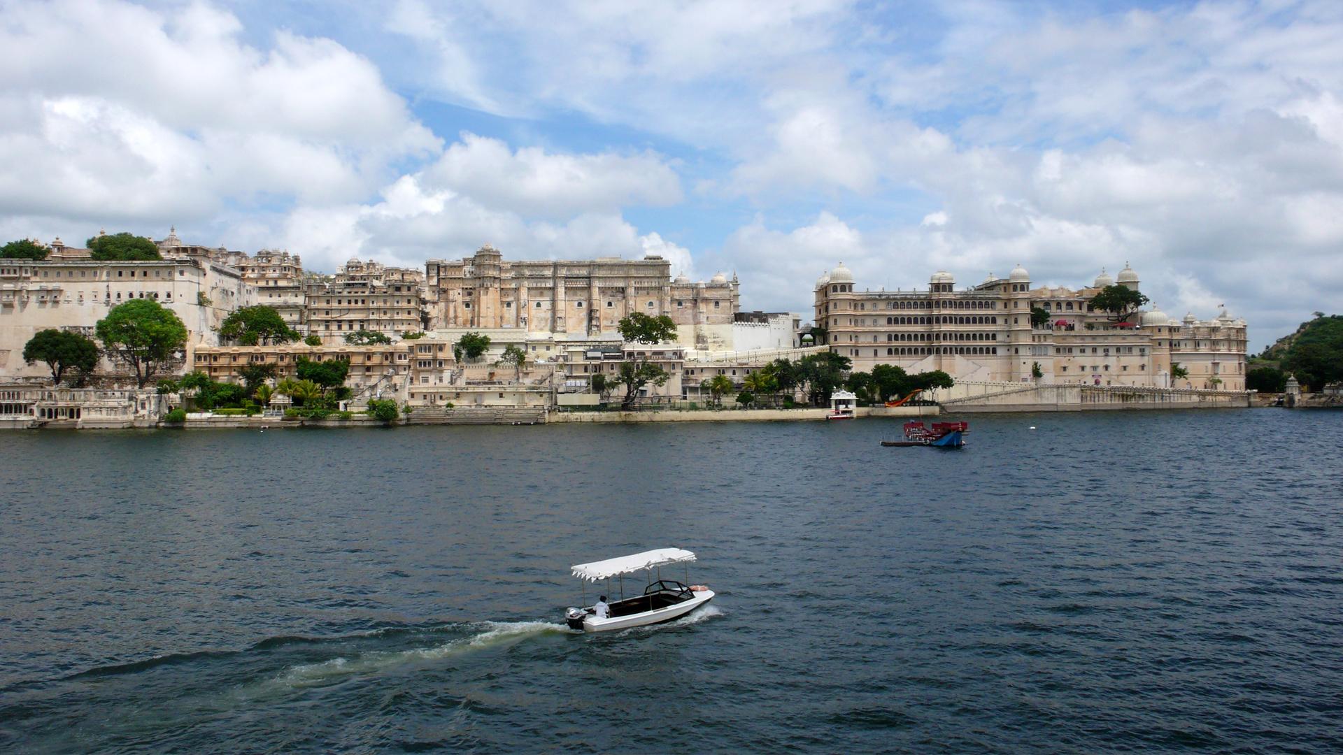 1920x1080 Udaipur City Walk. Indian state of Rajasthan