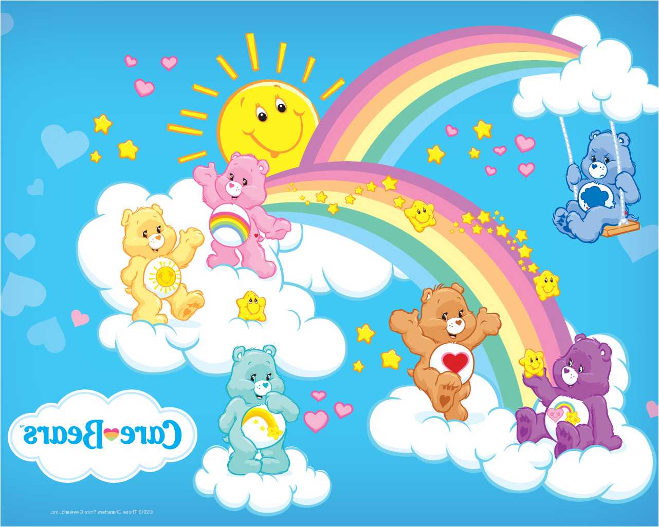 1282x1026 High Quality Care Bears Wallpaper
