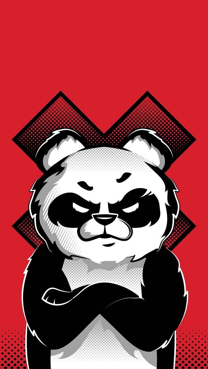 720x1280 Neon Wall iPhone Wallpaper Wallpaper : iPhone Wallpaper. Panda art, Swag wallpaper, Dark wallpaper iphone