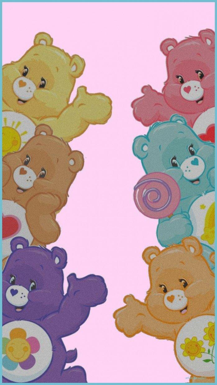 698x1241 Care Bear Bear Wallpaper, Cute Cartoon Wallpaper, Cute Disney Care Bear Wallpaper