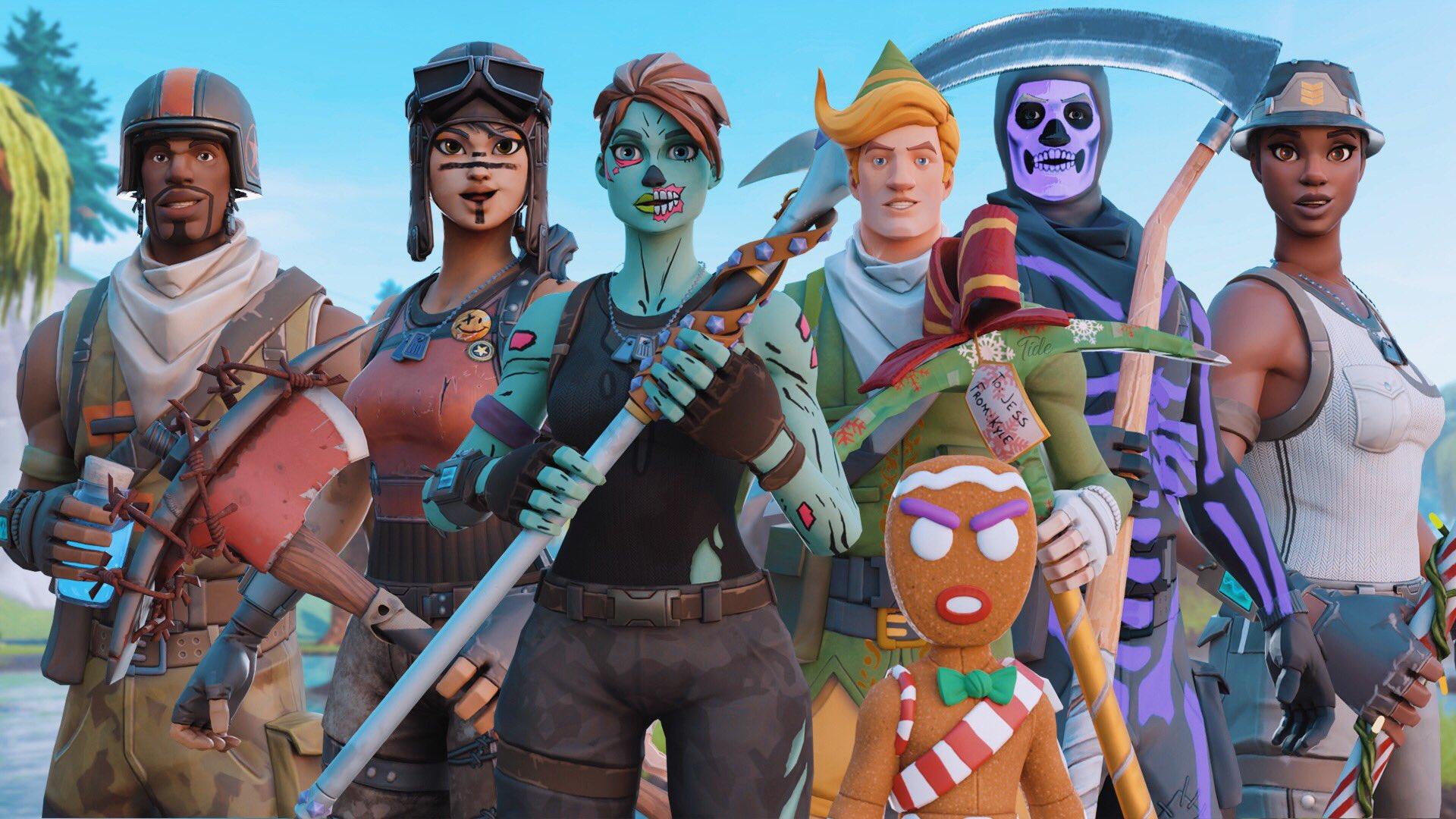 Fortnite Squad Wallpapers - Top Free Fortnite Squad Backgrounds ...