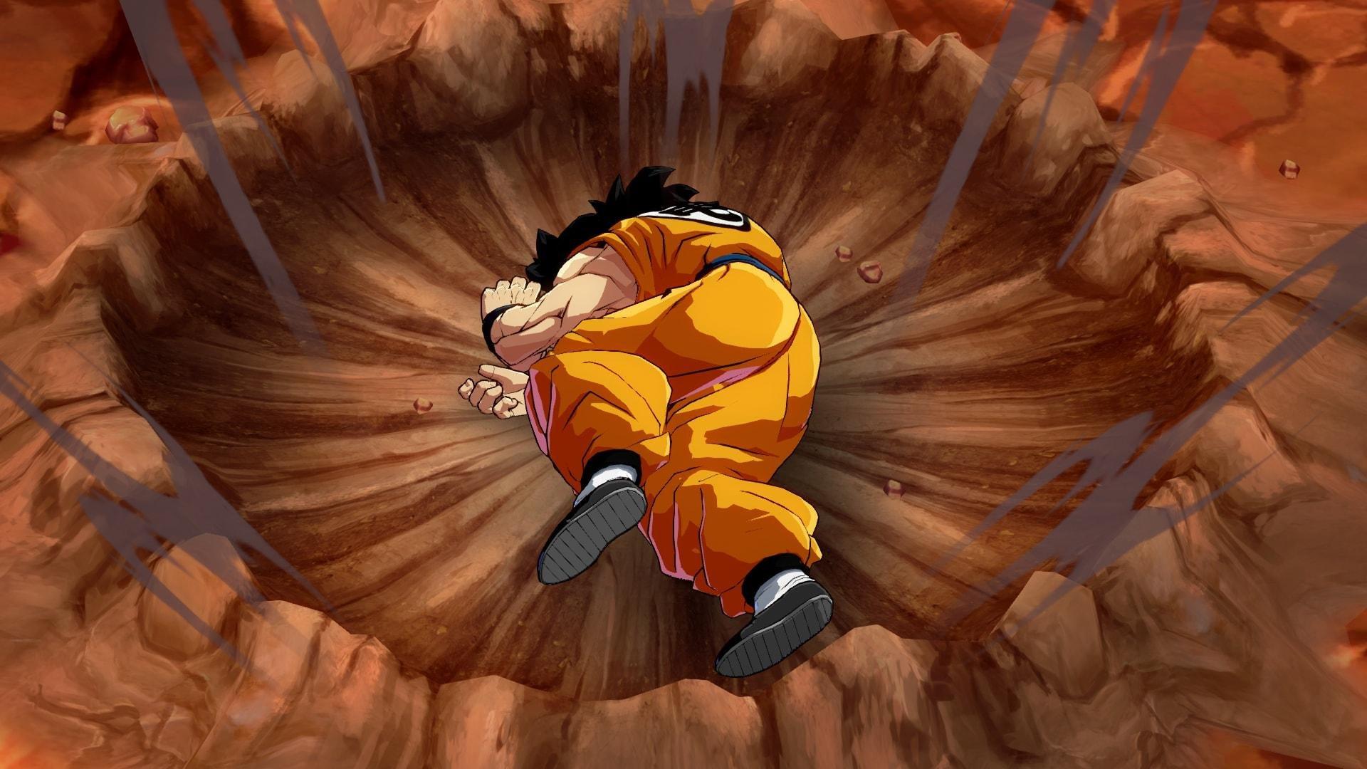 1920x1080 Yamcha Demonstrates A Hard Knockdown In Dragon Ball Ball Fighterz Yamcha