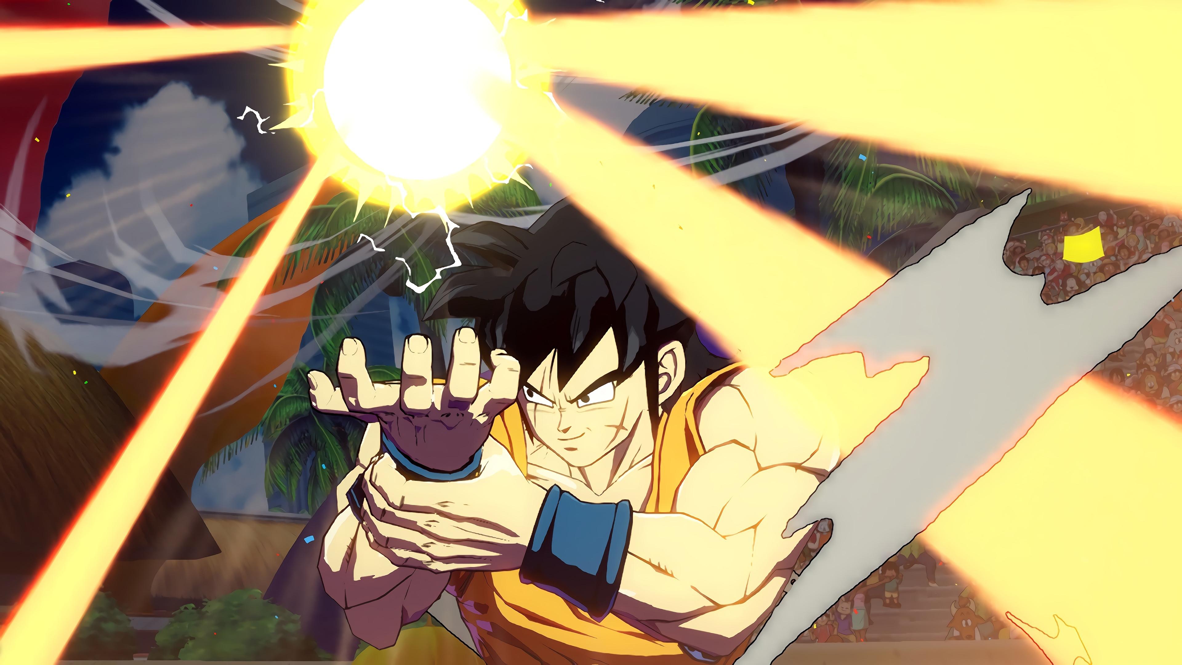3840x2160 Yamcha Spirit Ball Dragon Ball Fighterz 4K