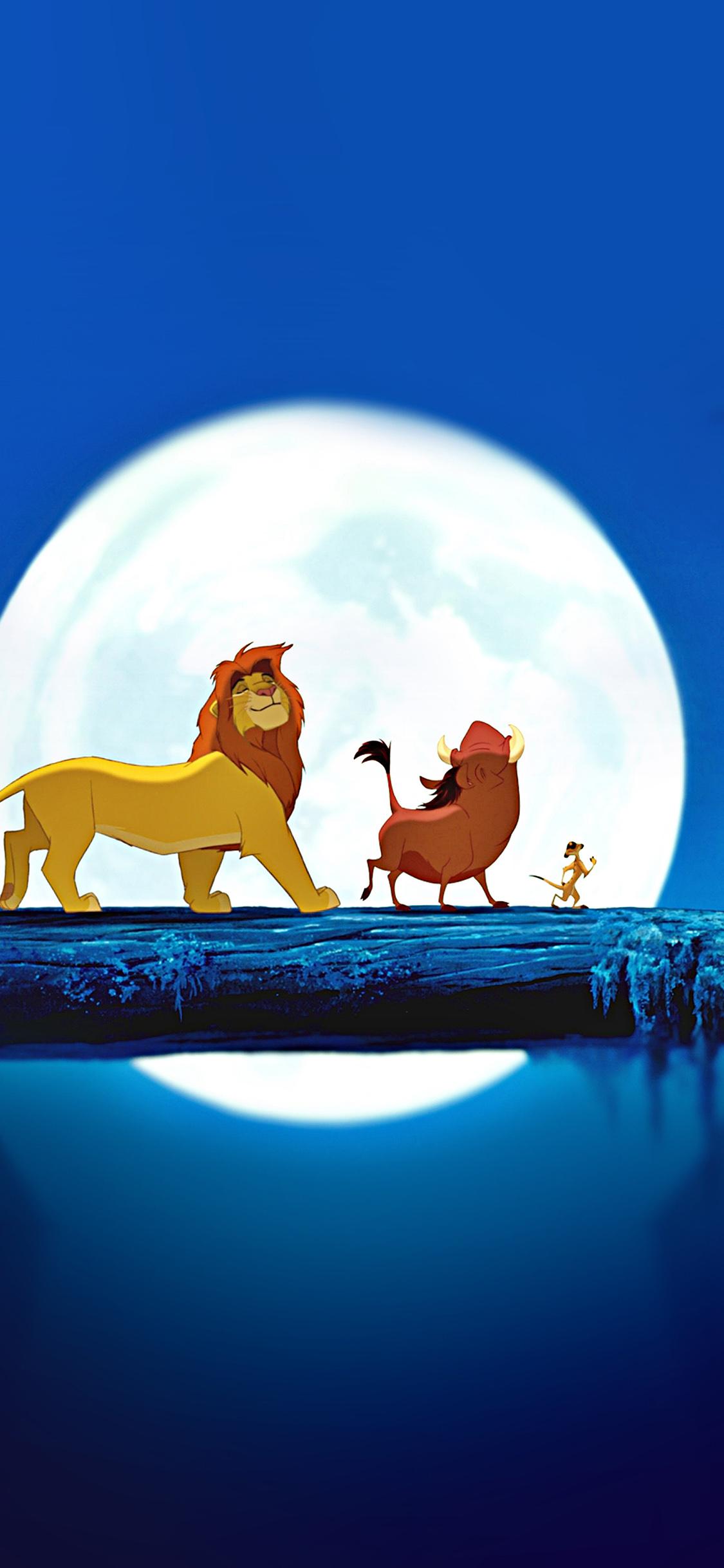 1125x2436 Lionking Hakuna Matata Simba Disney Art