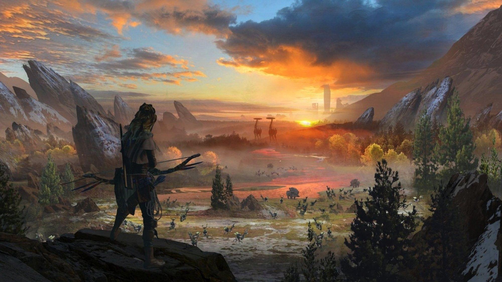 2000x1125 Horizon Desktop Wallpaper