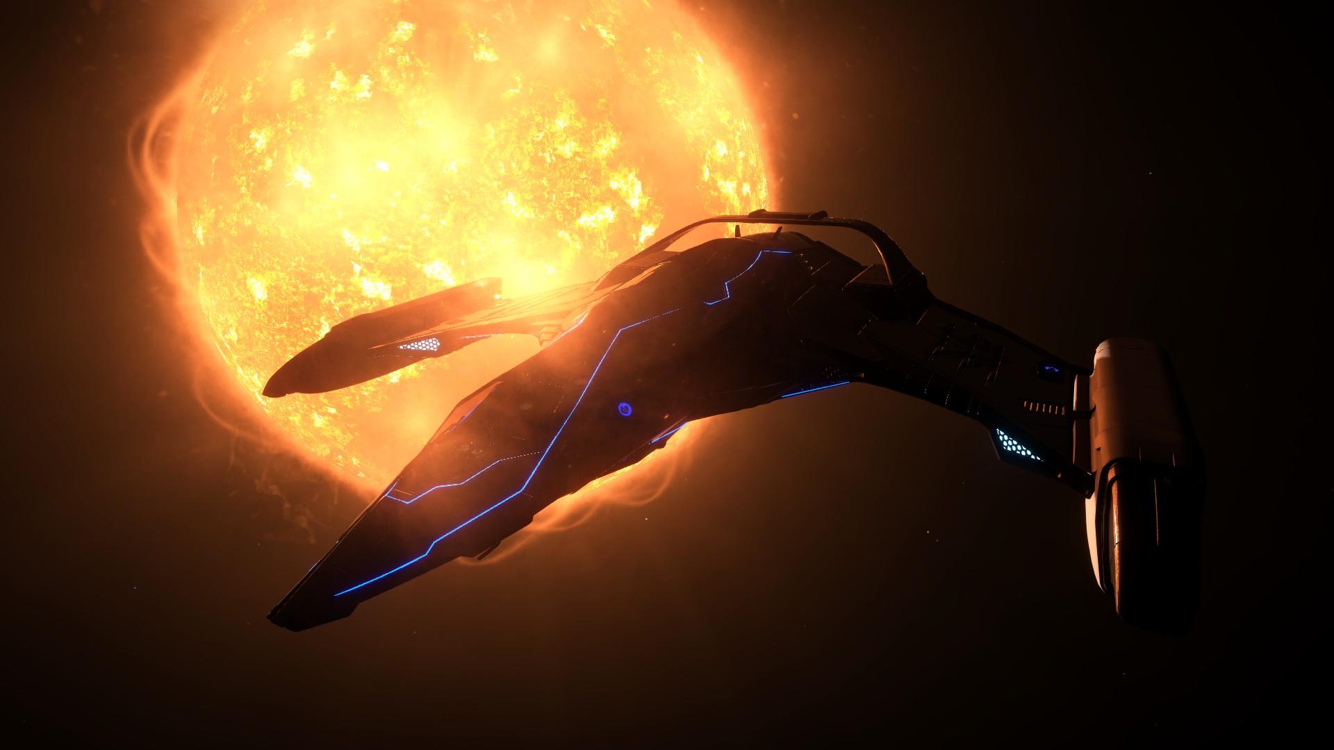 1920x1080 The imperial eagle is a damn pretty ship: EliteDangerous