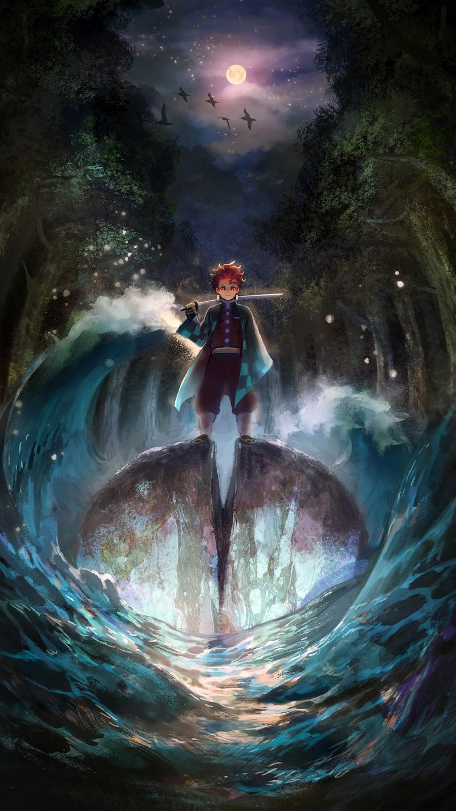 900x1600 Most Beautiful Demon Slayer Wallpaper for Mobile