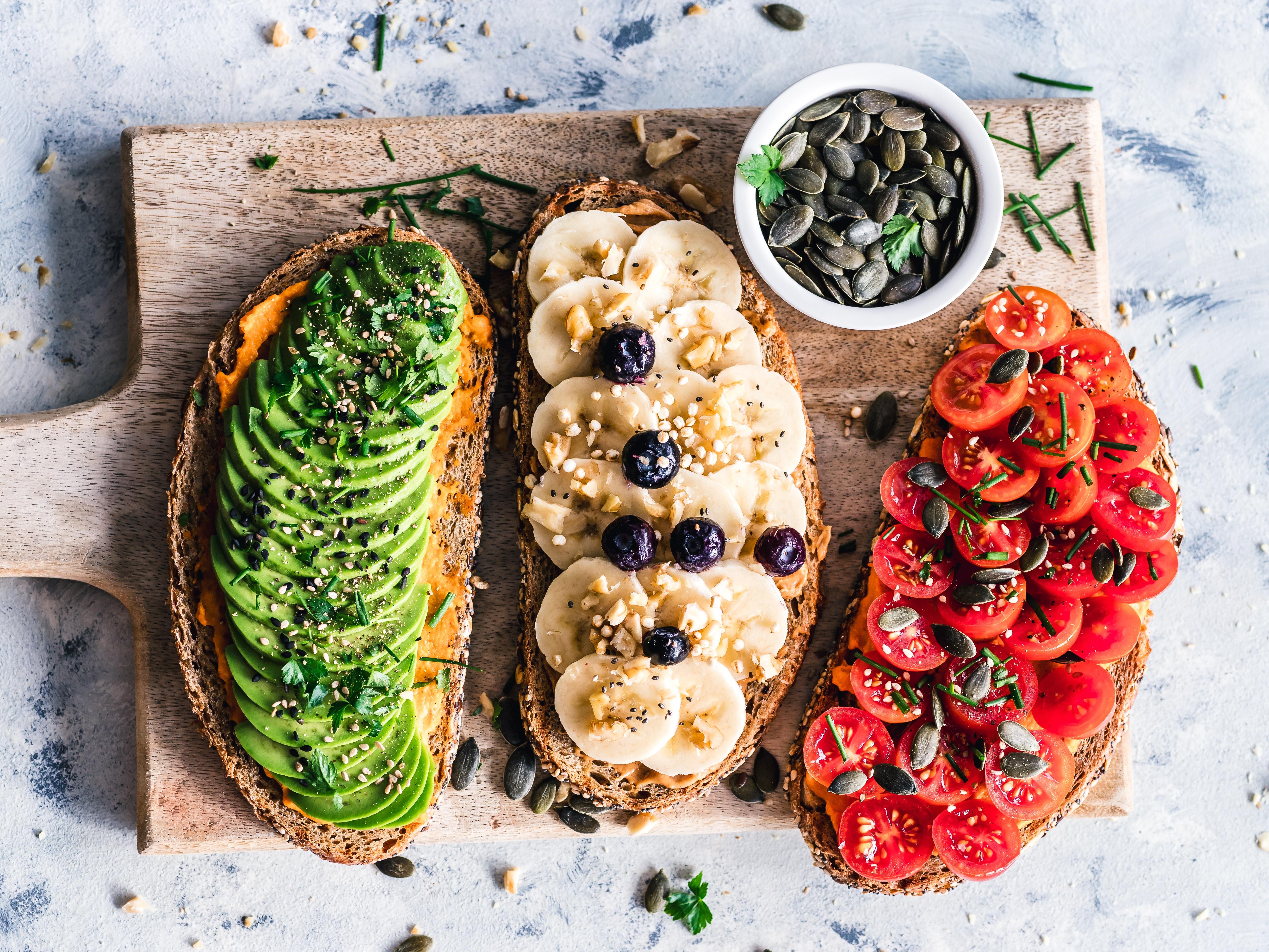 5281x3961 5281x3961 #eat, #fruit toast, #blueberry, #seed, #breakfast, #tomato, #food, #flat lay, #healthy, #bread, #health, #diet, #board, #banana, #detox, #milennial, #organic, #Free picture, #sandwich, #avocado, #avotoast. Mocah HD Wallpaper