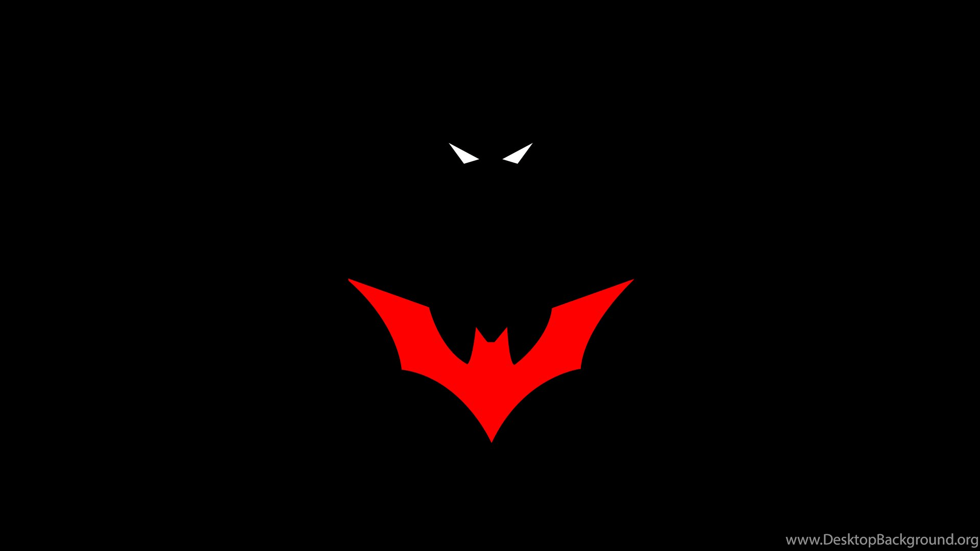 1920x1080 Batman Batman Beyond Batman Logo Black Background Dark WallDevil. Desktop Background