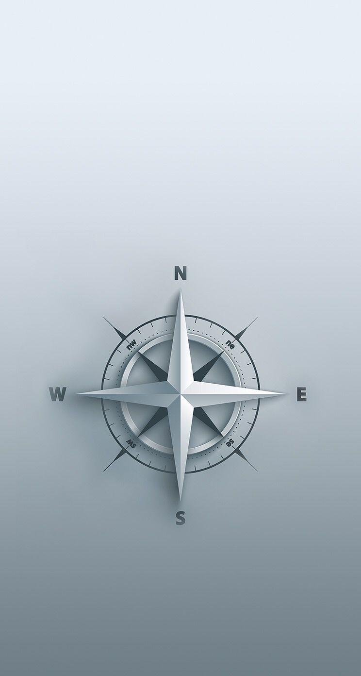 An Oracle In Front Of A Compass And In The Background, 3d Illustration Of A  Modern Compass Pointing North, Concept Of Business Vision Or Consulting, Hd  Photography Photo Background Image And Wallpaper