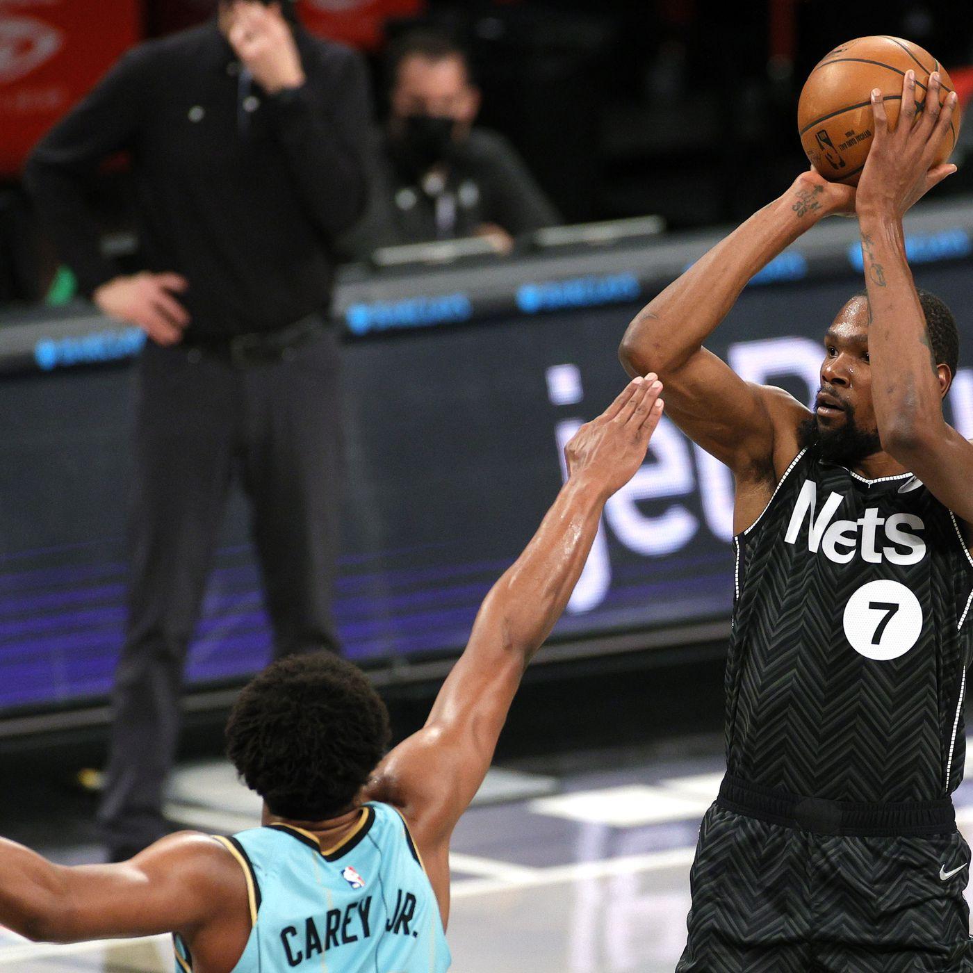 1400x1400 Kevin Durant scores 25 as Nets defeat Hornets, 130- go 20 games over .500