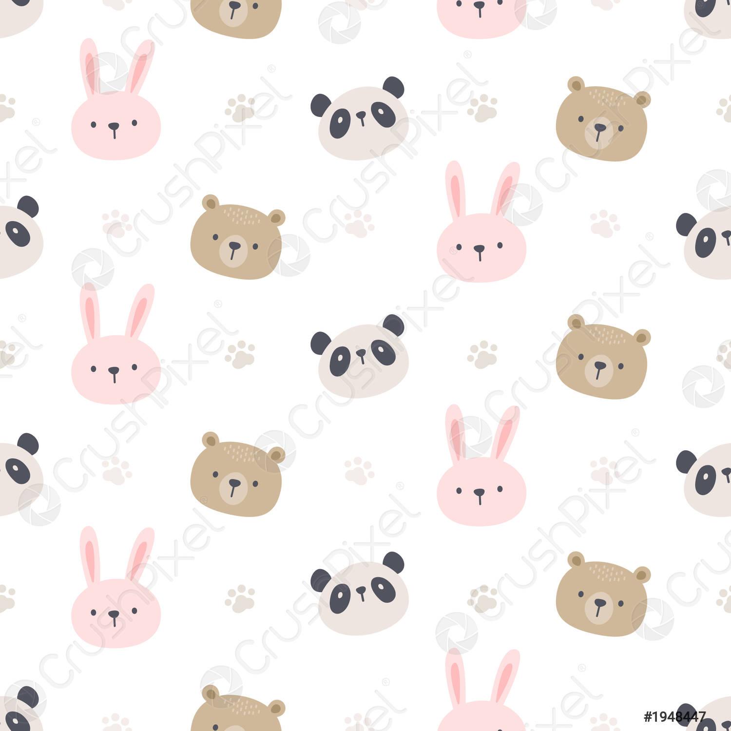 Cute Panda Pattern Wallpapers - Top Free Cute Panda Pattern Backgrounds ...