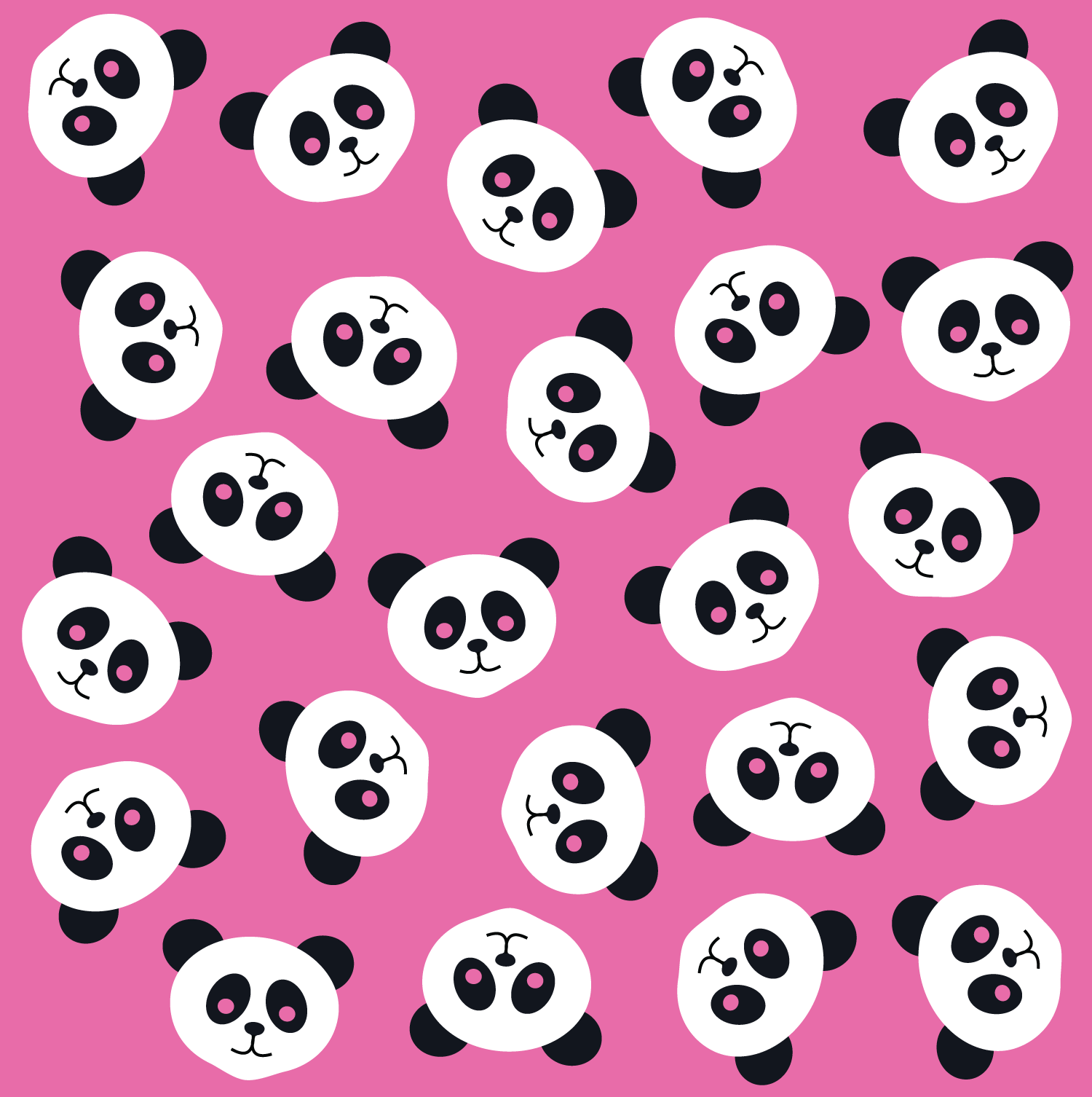 Cute Panda Pattern Wallpapers - Top Free Cute Panda Pattern Backgrounds ...