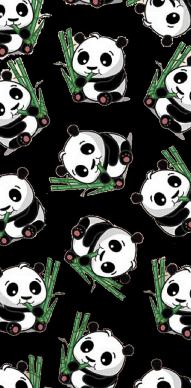 Cute Panda Pattern Wallpapers - Top Free Cute Panda Pattern Backgrounds ...