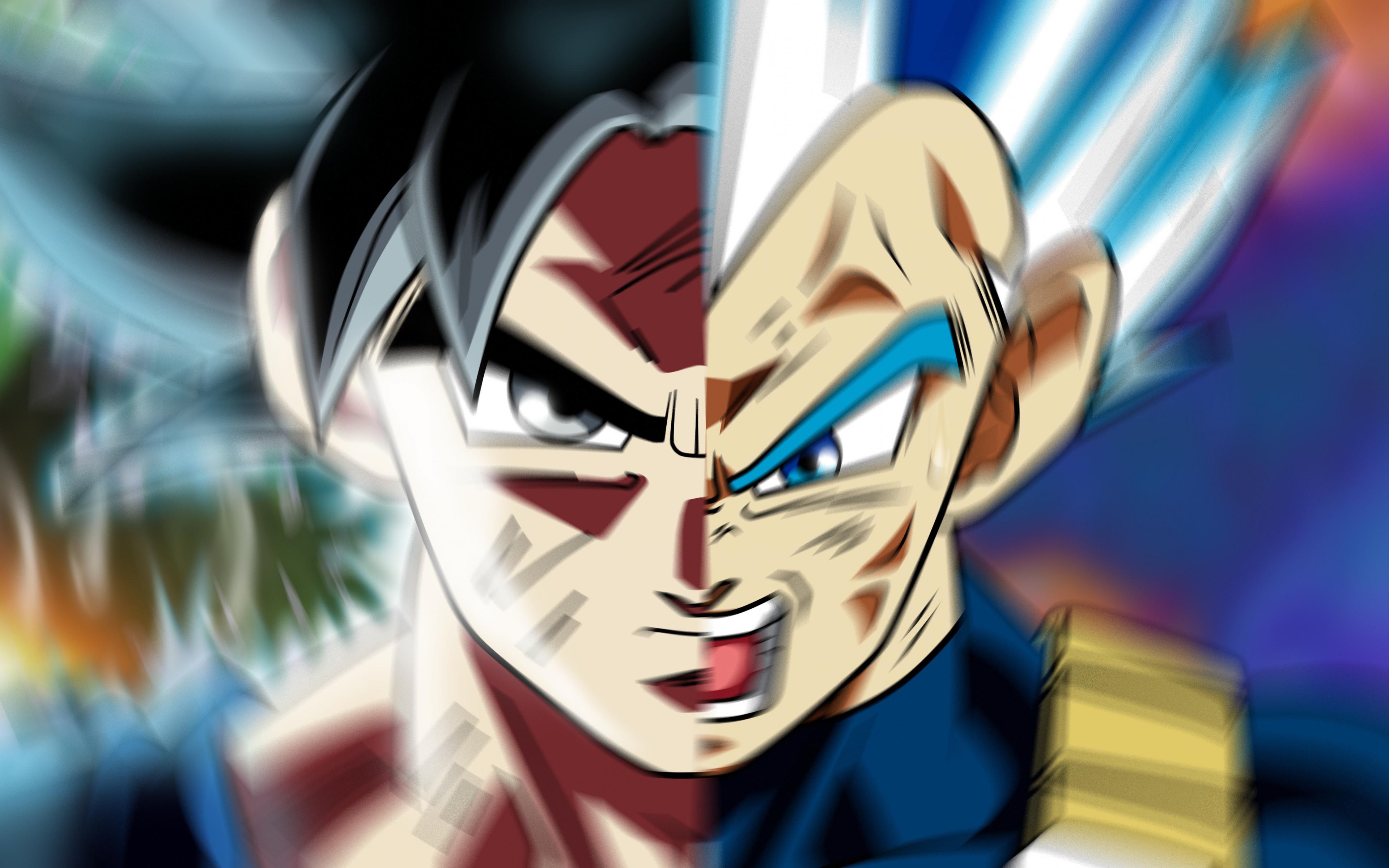 3840x2400 Download 3840x2400 wallpaper face off, goku and vegeta, dragon ball super, 4k, ultra HD 16: widescreen, 3840x2400 HD image, background, 3069
