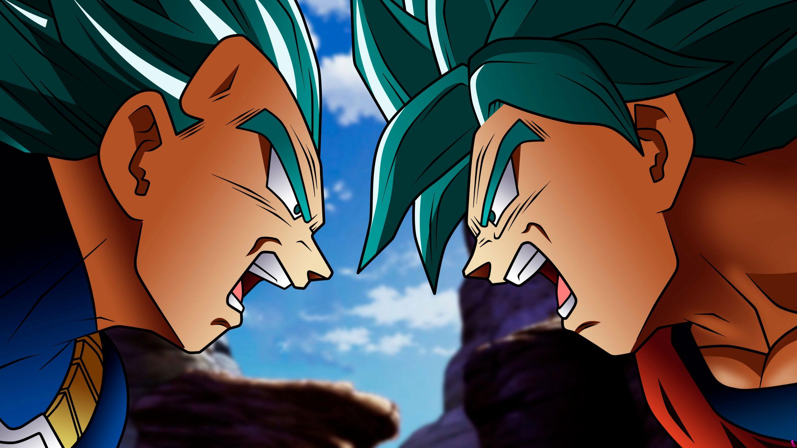 2560x1440 Wallpaper Son Goku, Vegeta, Dragon Ball Super, Saiyan • Wallpaper For You HD Wallpaper For Desktop & Mobile