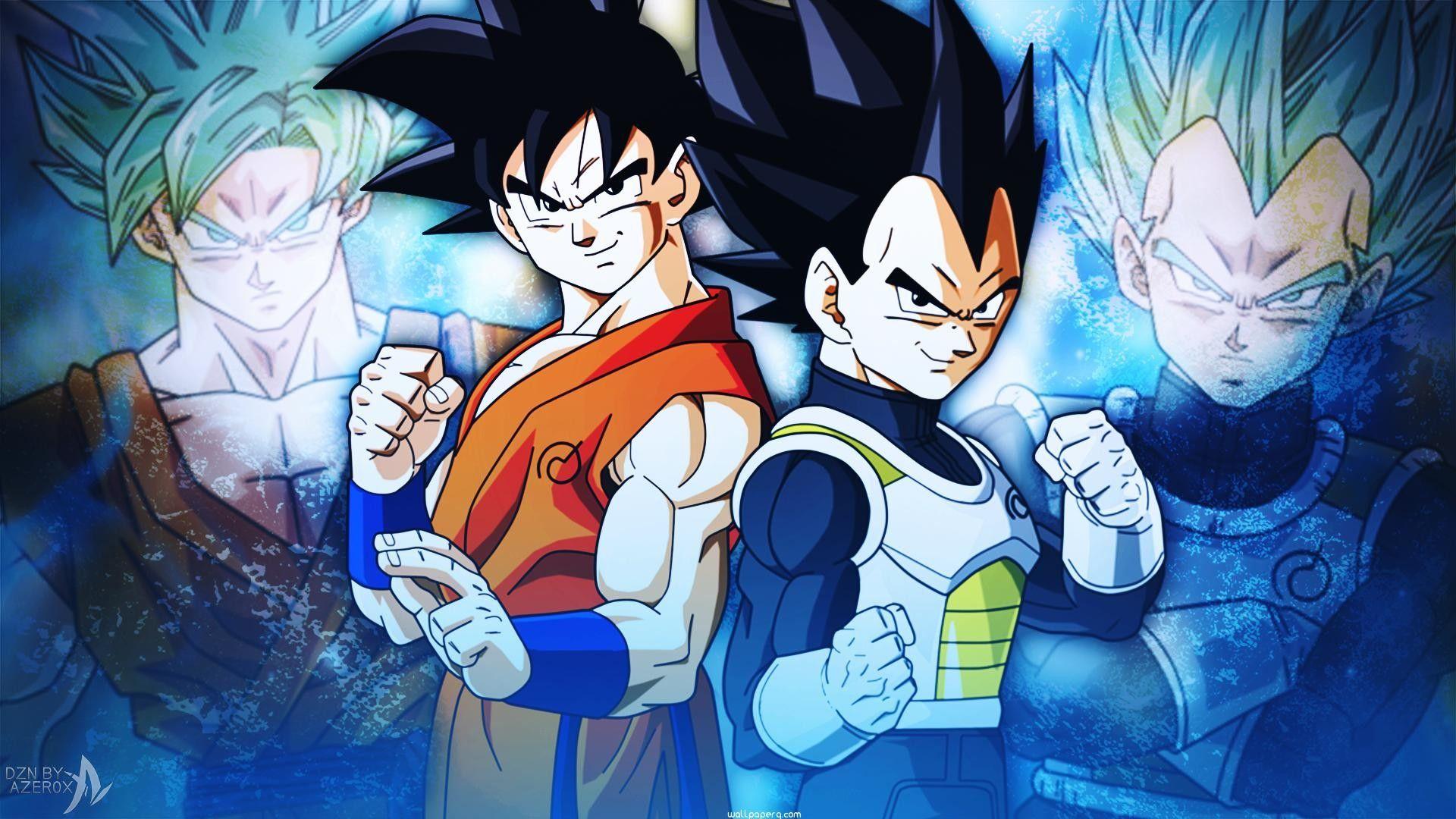 1920x1080 Goku and Vegeta Wallpaper