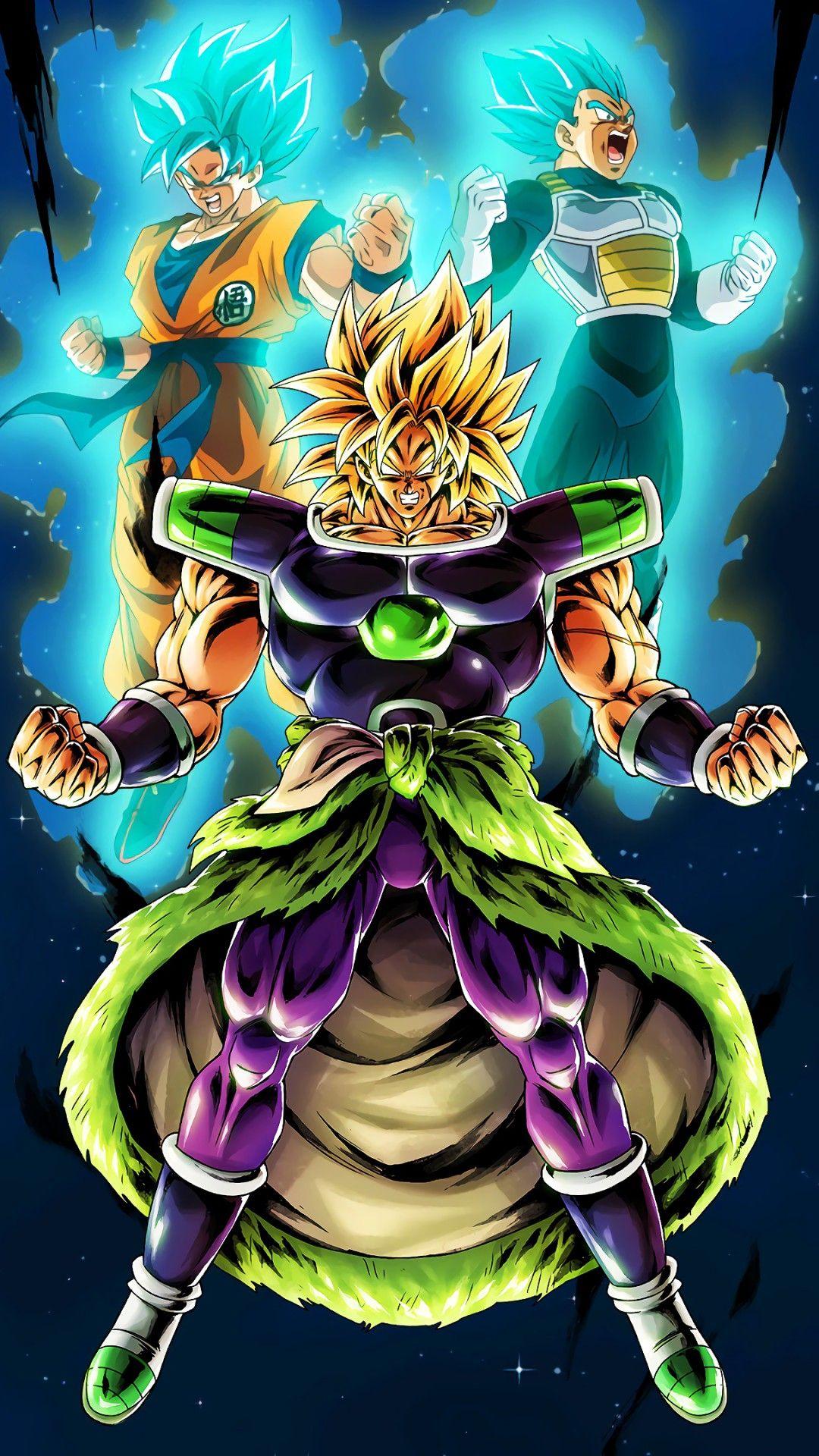 1080x1920 Wallpaper Phone, Vegeta And Broly Full HD. Dragon ball wallpaper iphone, Dragon ball wallpaper, Dragon ball super