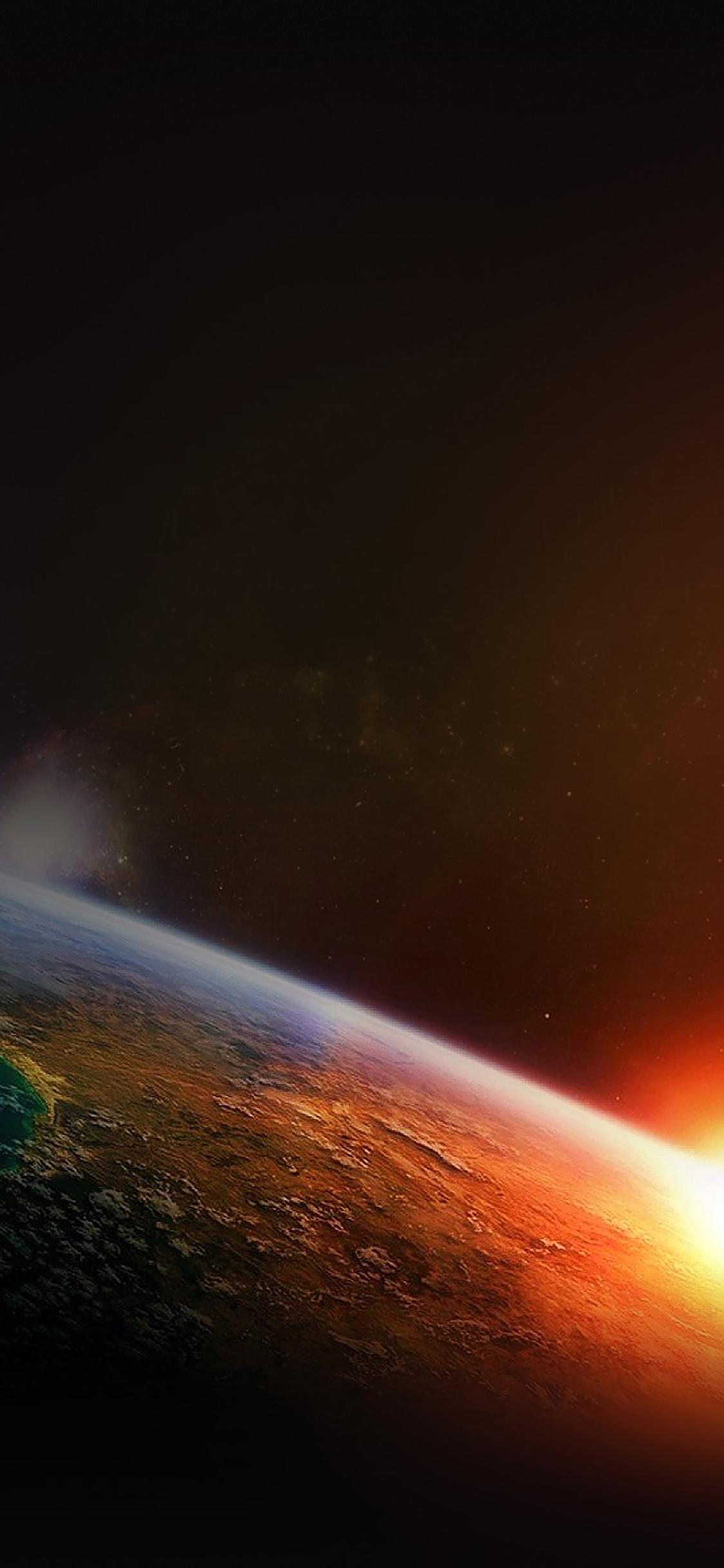 1125x2436 iPhoneXpapers cool space nature