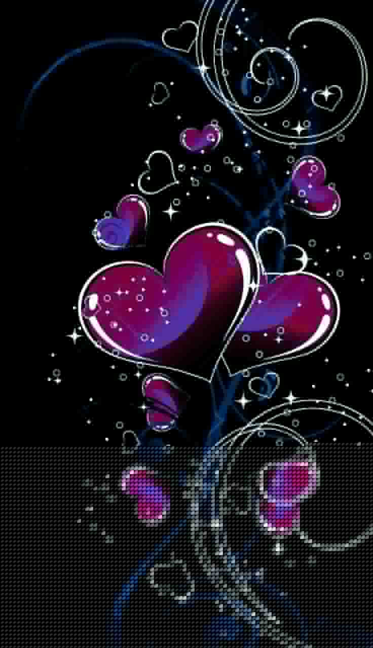 736x1279 Aesthetic Heart Wallpaper iPhone Free HD Wallpaper