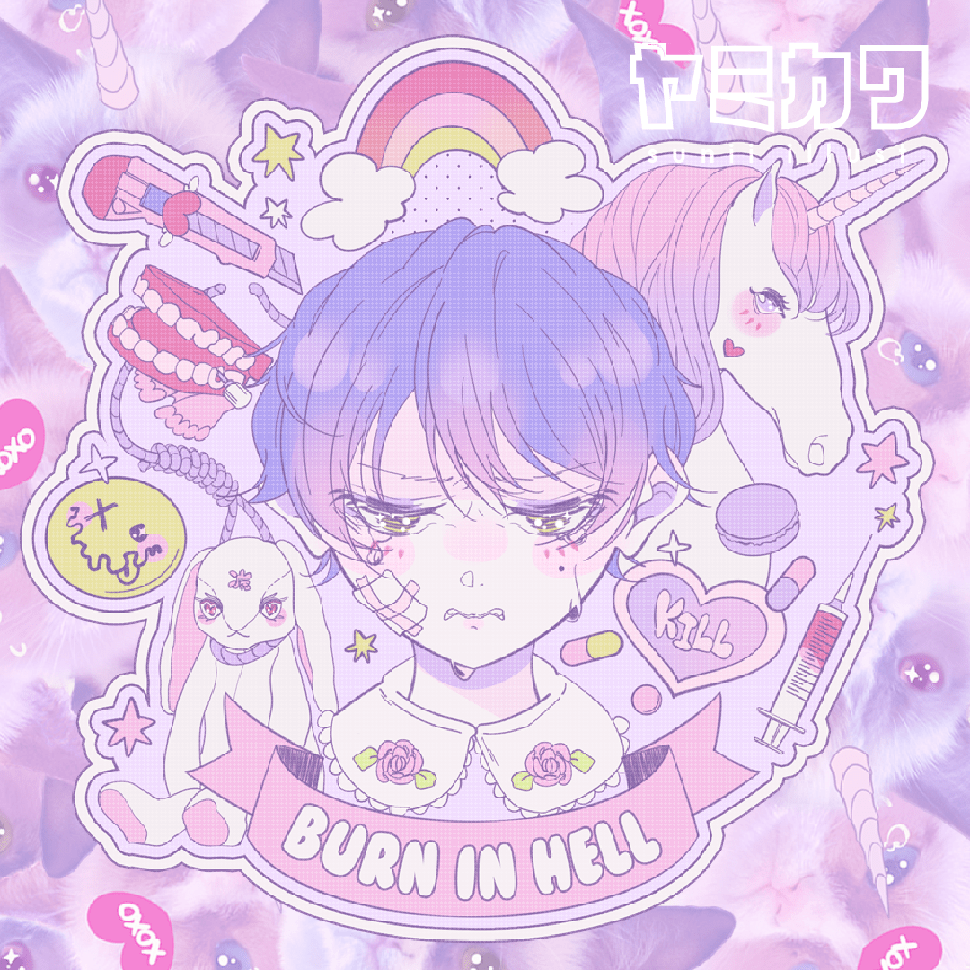 1080x1080 Yami Kawaii Holographic Sticker Set · The Banquet · Online Store Powered
