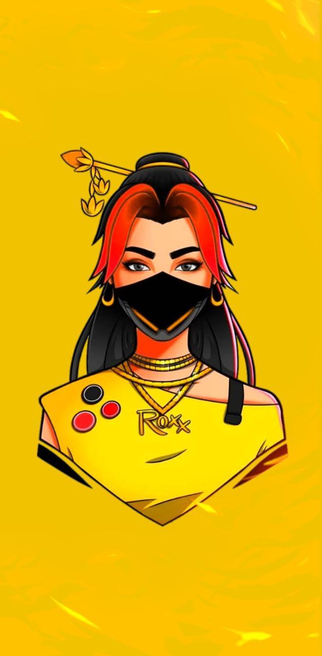 630x1280 Free fire girl wallpaper