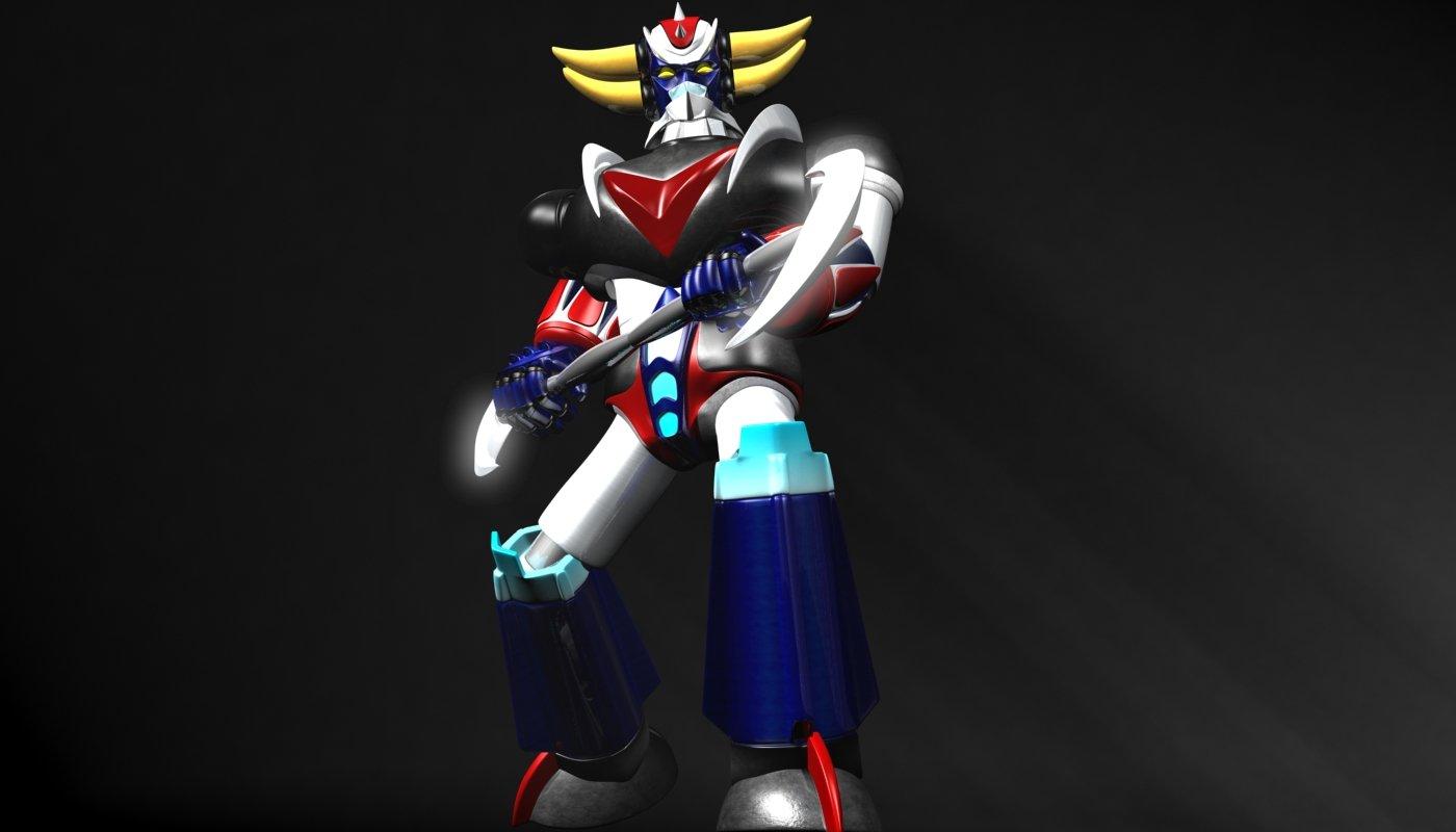 1400x800 Grendizer Goldorak 3D Model